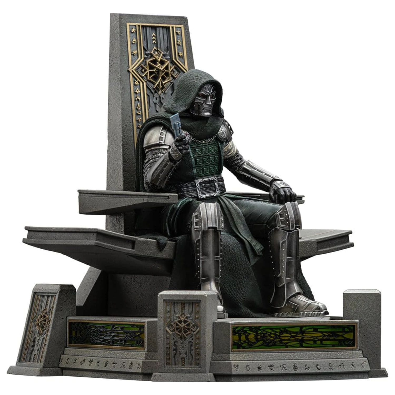 Avengers: Doomsday Art Scale Statue 1/10 Doctor Doom on Throne 22 cm fotografii produktu