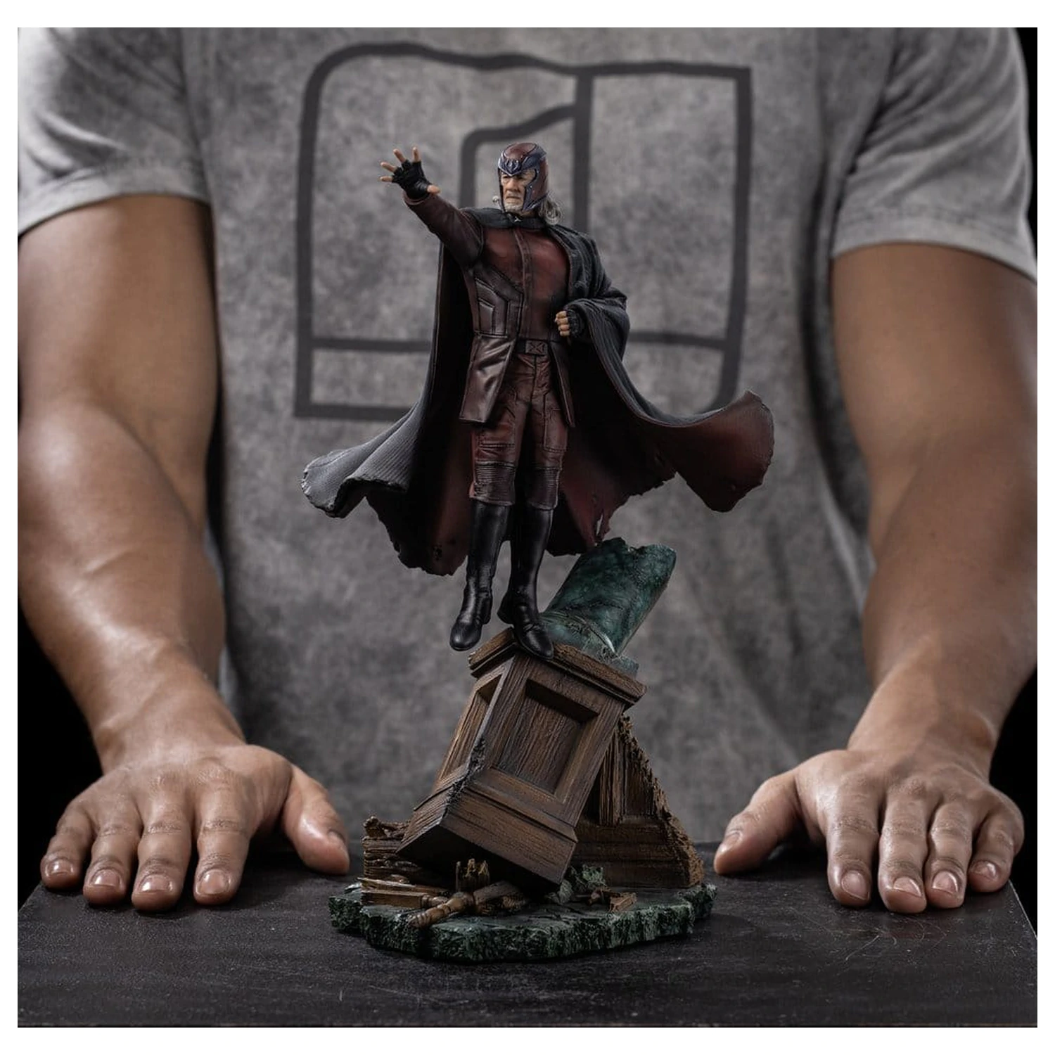Avengers: Doomsday Art Scale soška 1/10 Magneto 30 cm fotografii produktu