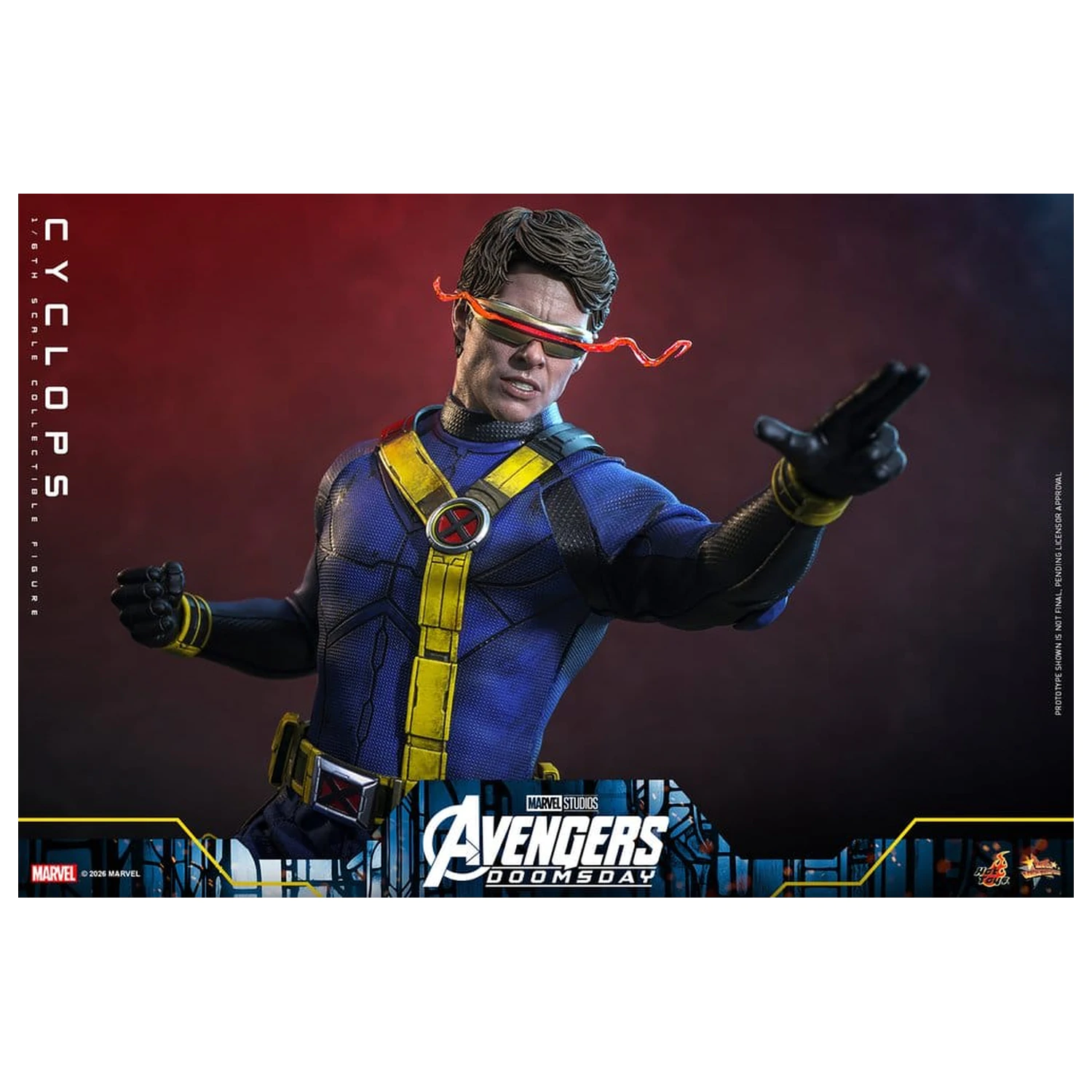 Avengers: Doomsday Movie Masterpiece akční figurka 1/6 Cyclops 30 cm fotografii produktu