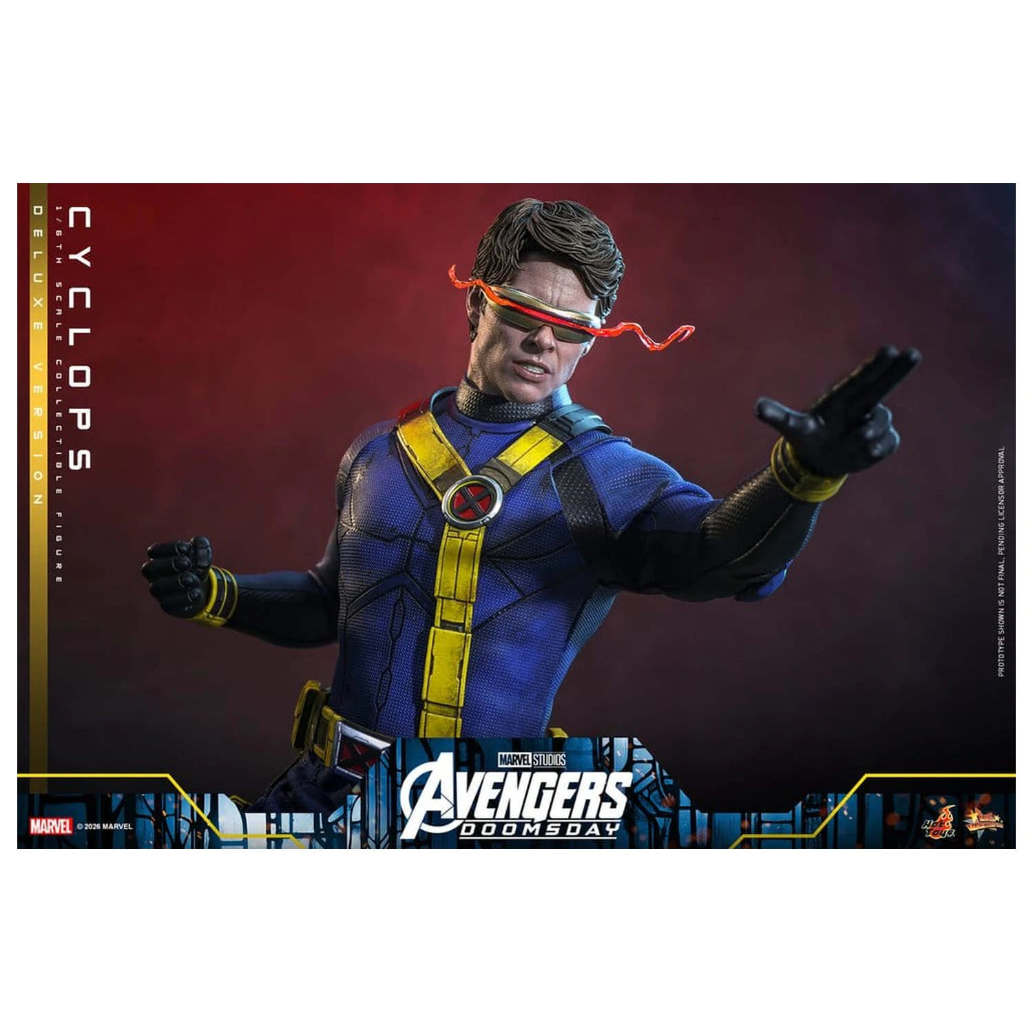 Avengers: Doomsday Movie Masterpiece akční figurka 1/6 Cyclops (Deluxe Version) 30 cm fotografii produktu