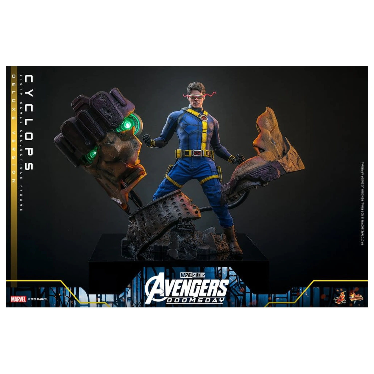 Avengers: Doomsday Movie Masterpiece akční figurka 1/6 Cyclops (Deluxe Version) 30 cm fotografii produktu