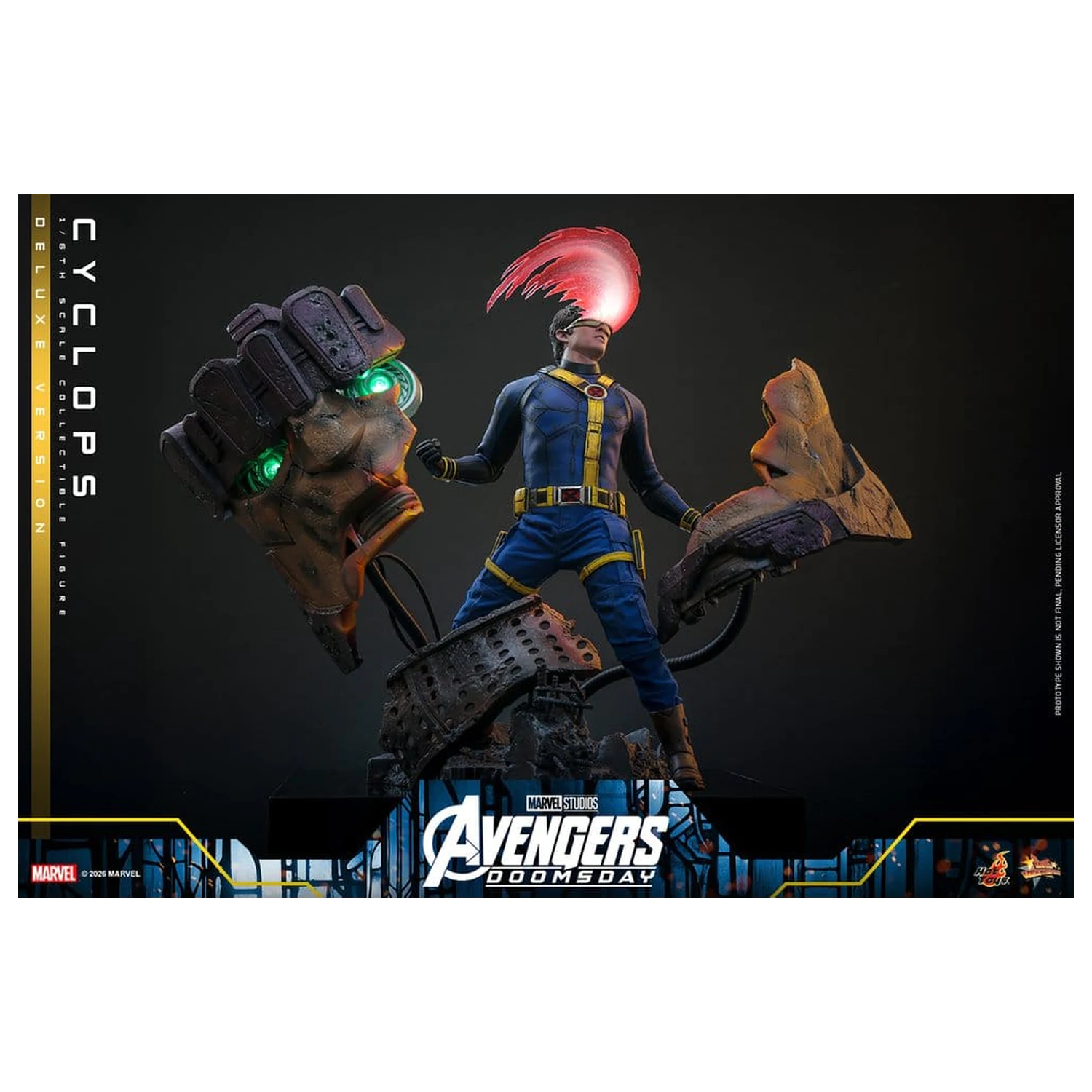 Avengers: Doomsday Movie Masterpiece akční figurka 1/6 Cyclops (Deluxe Version) 30 cm fotografii produktu