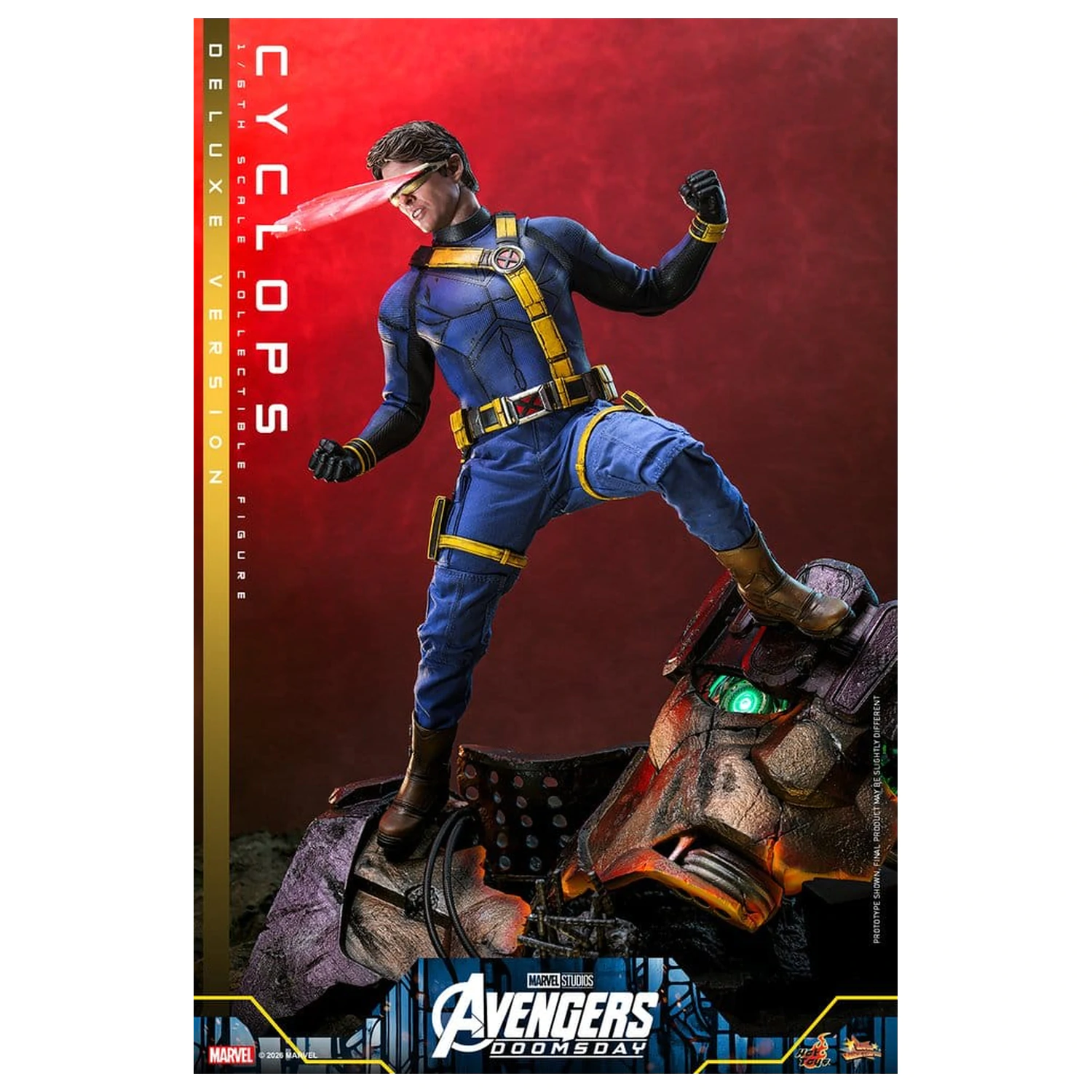Avengers: Doomsday Movie Masterpiece akční figurka 1/6 Cyclops (Deluxe Version) 30 cm fotografii produktu