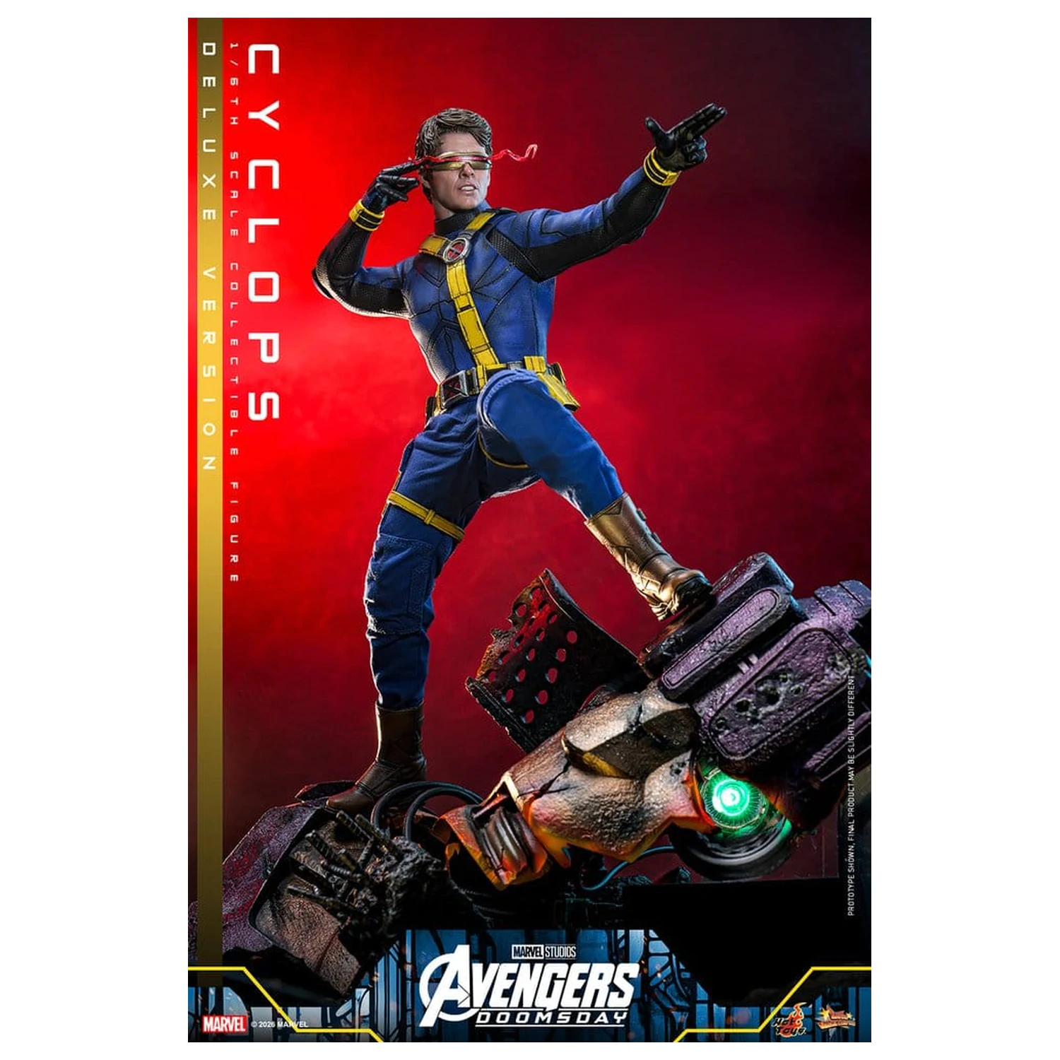 Avengers: Doomsday Movie Masterpiece akční figurka 1/6 Cyclops (Deluxe Version) 30 cm fotografii produktu