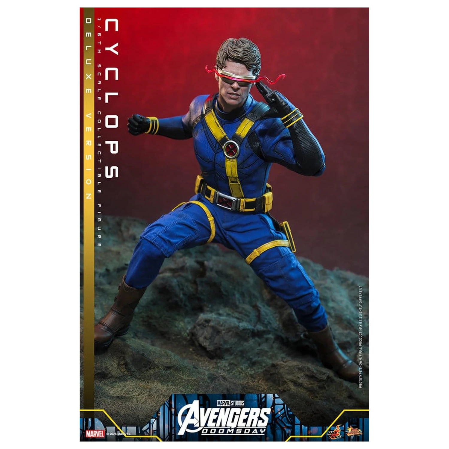 Avengers: Doomsday Movie Masterpiece akční figurka 1/6 Cyclops (Deluxe Version) 30 cm fotografii produktu