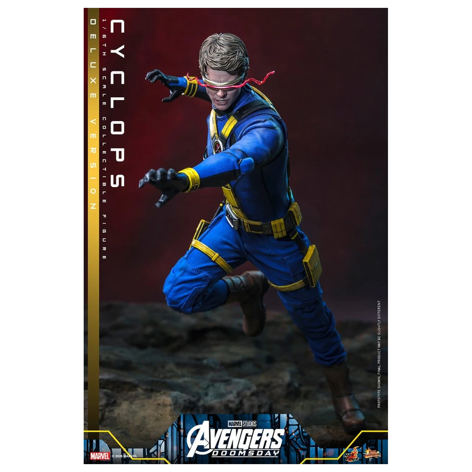 Avengers: Doomsday Movie Masterpiece akční figurka 1/6 Cyclops (Deluxe Version) 30 cm fotografii produktu