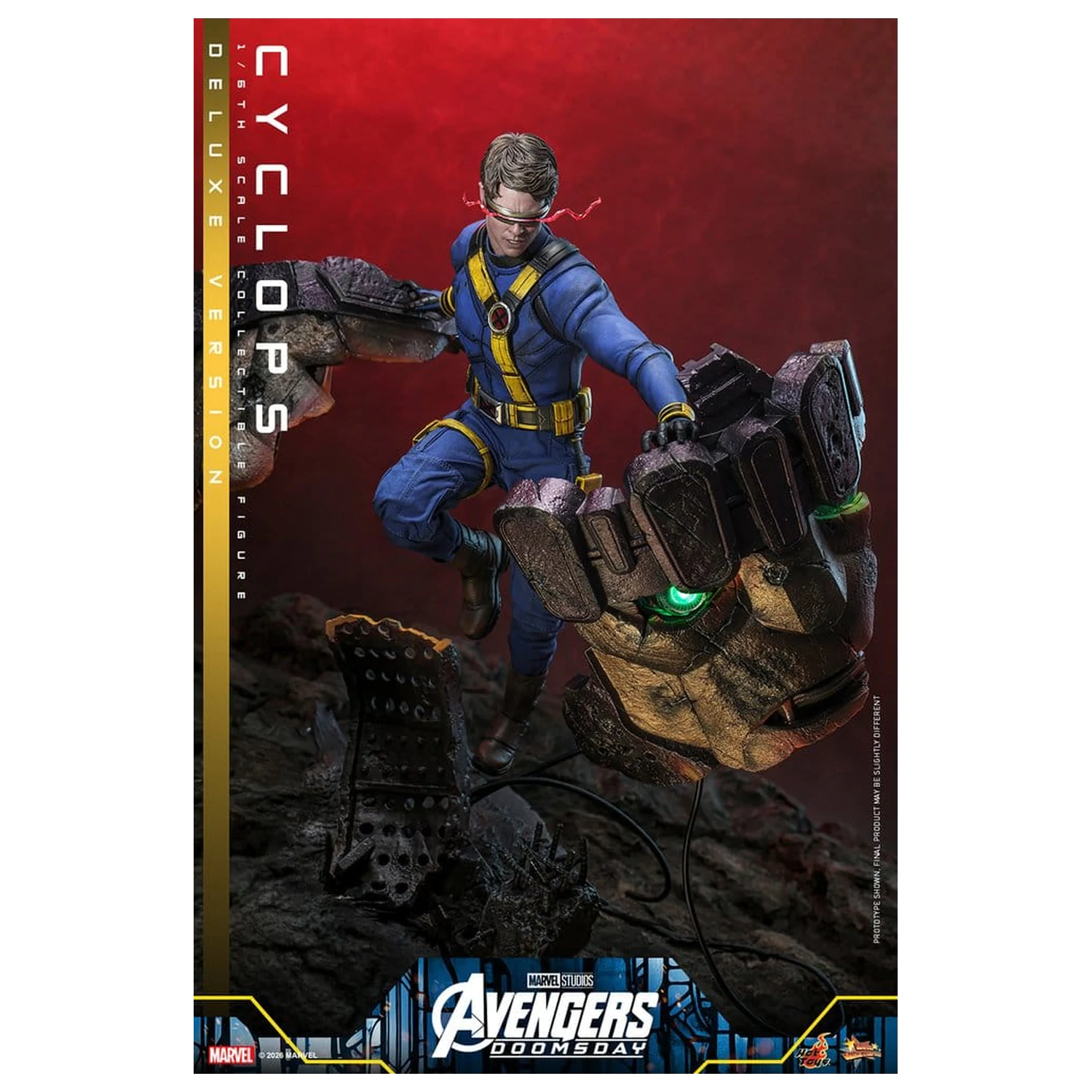 Avengers: Doomsday Movie Masterpiece akční figurka 1/6 Cyclops (Deluxe Version) 30 cm fotografii produktu