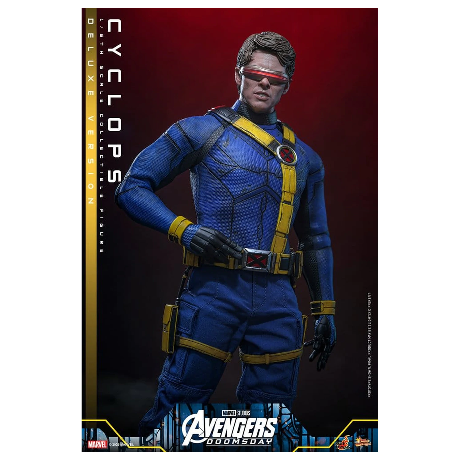Avengers: Doomsday Movie Masterpiece akční figurka 1/6 Cyclops (Deluxe Version) 30 cm fotografii produktu