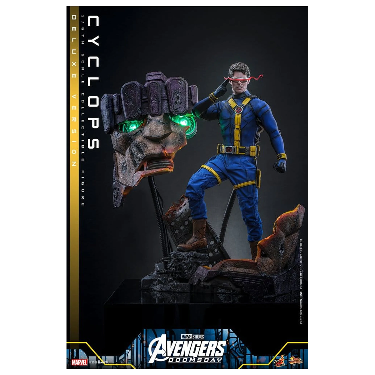 Avengers: Doomsday Movie Masterpiece akční figurka 1/6 Cyclops (Deluxe Version) 30 cm fotografii produktu