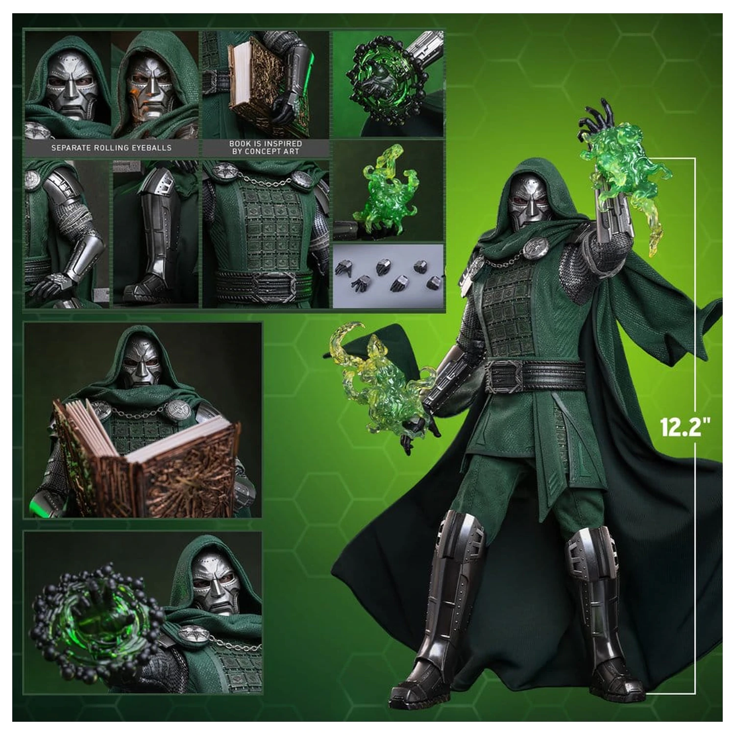 Avengers: Doomsday Movie Masterpiece akční figurka 1/6 Doctor Doom 31 cm fotografii produktu