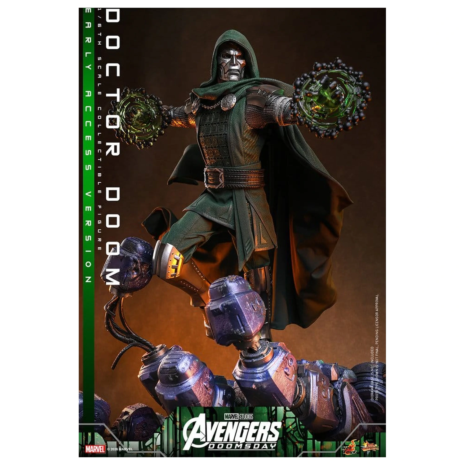 Avengers: Doomsday Movie Masterpiece akční figurka 1/6 Doctor Doom 31 cm fotografii produktu