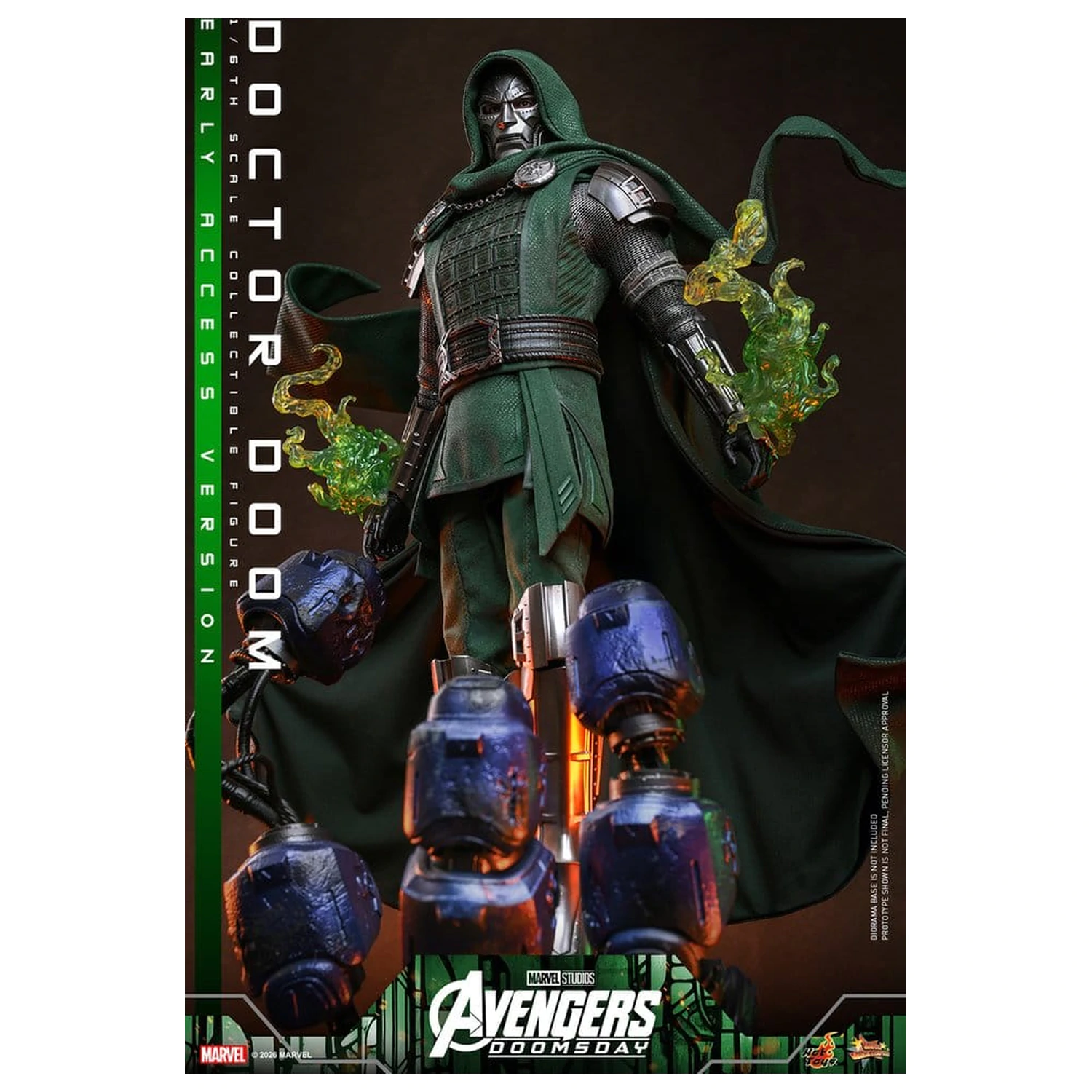 Avengers: Doomsday Movie Masterpiece akční figurka 1/6 Doctor Doom 31 cm fotografii produktu