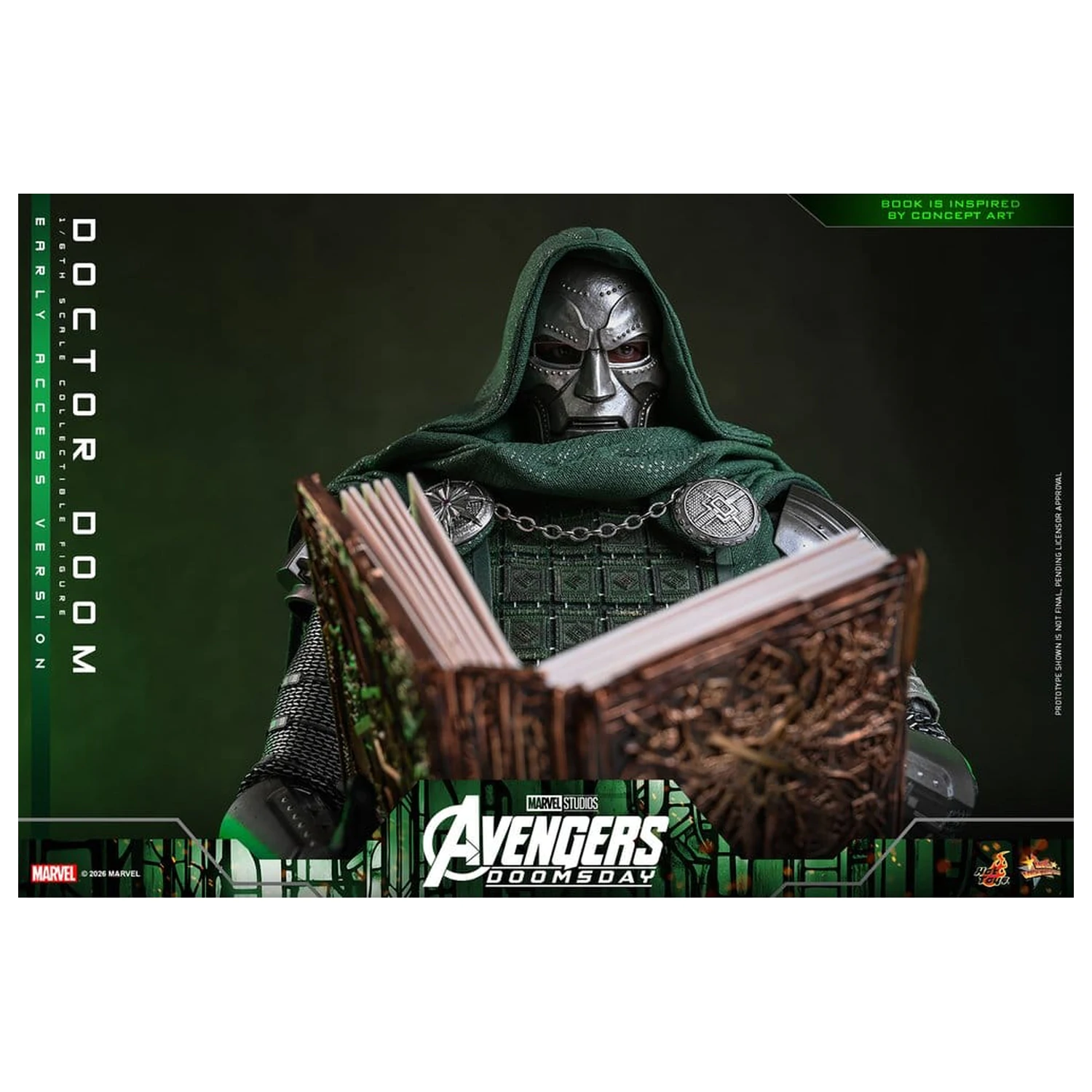 Avengers: Doomsday Movie Masterpiece akční figurka 1/6 Doctor Doom 31 cm fotografii produktu
