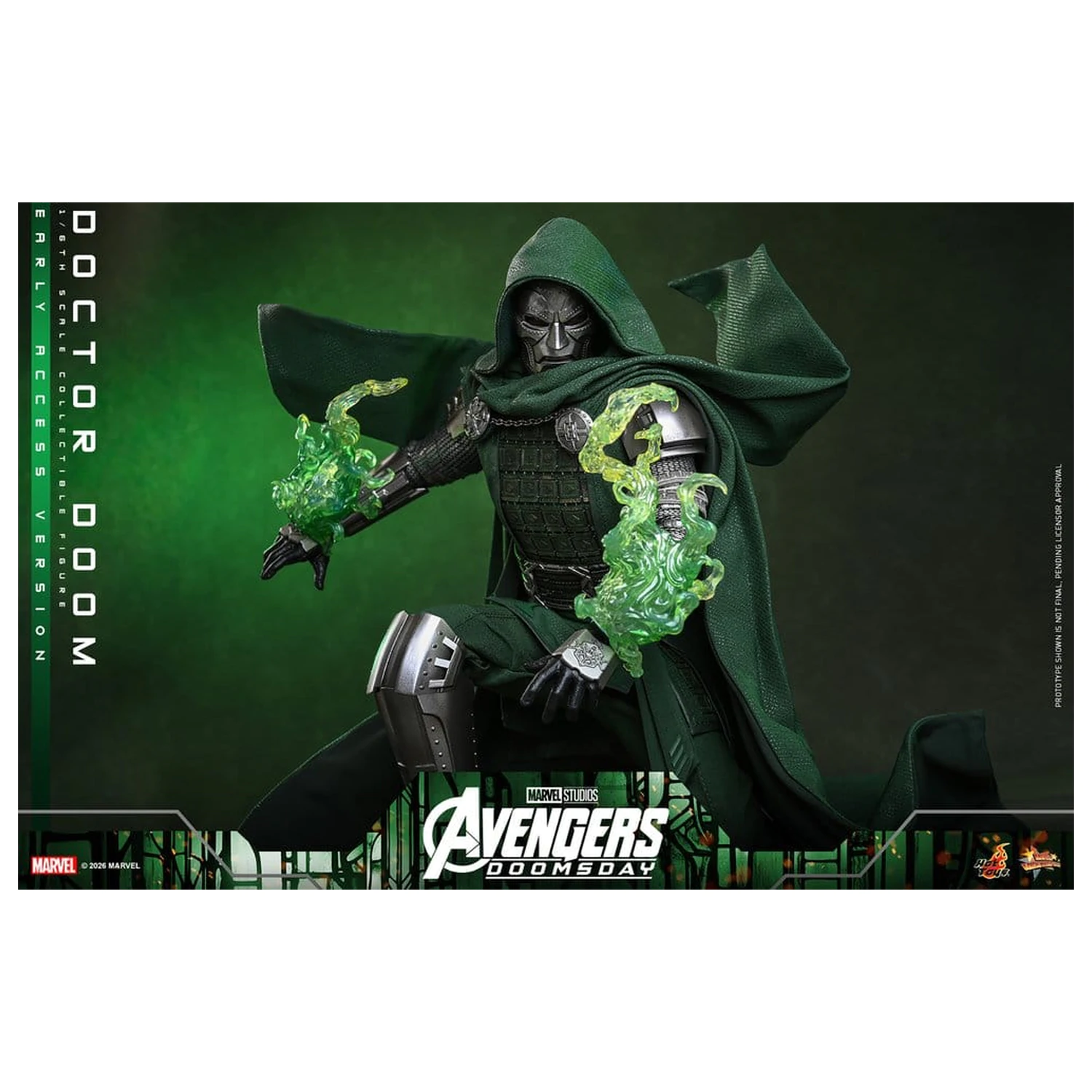 Avengers: Doomsday Movie Masterpiece akční figurka 1/6 Doctor Doom 31 cm fotografii produktu