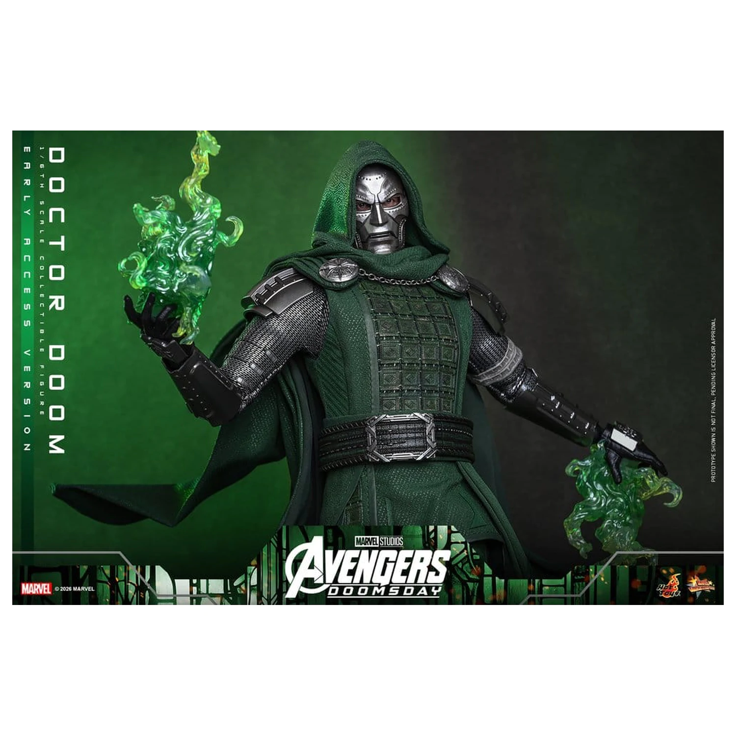 Avengers: Doomsday Movie Masterpiece akční figurka 1/6 Doctor Doom 31 cm fotografii produktu