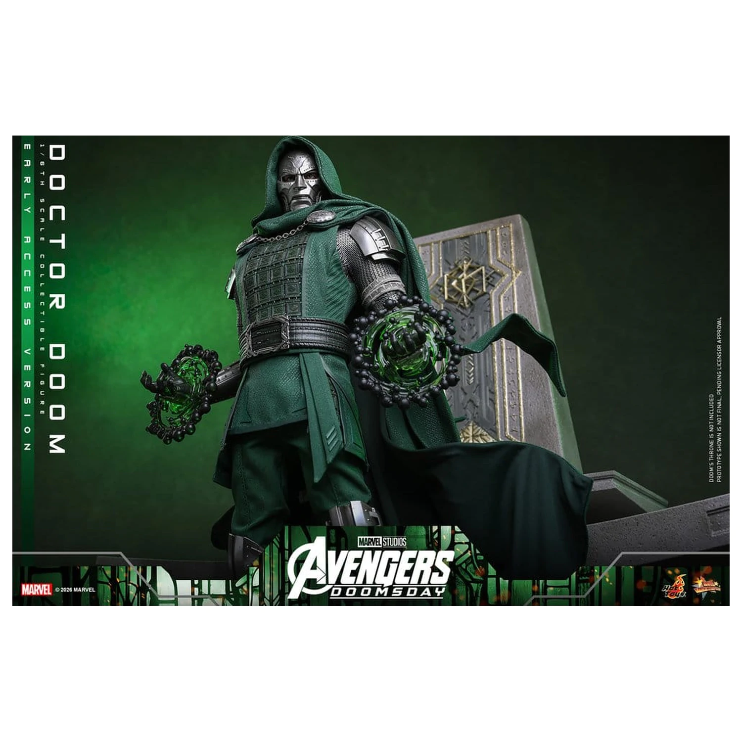 Avengers: Doomsday Movie Masterpiece akční figurka 1/6 Doctor Doom 31 cm fotografii produktu