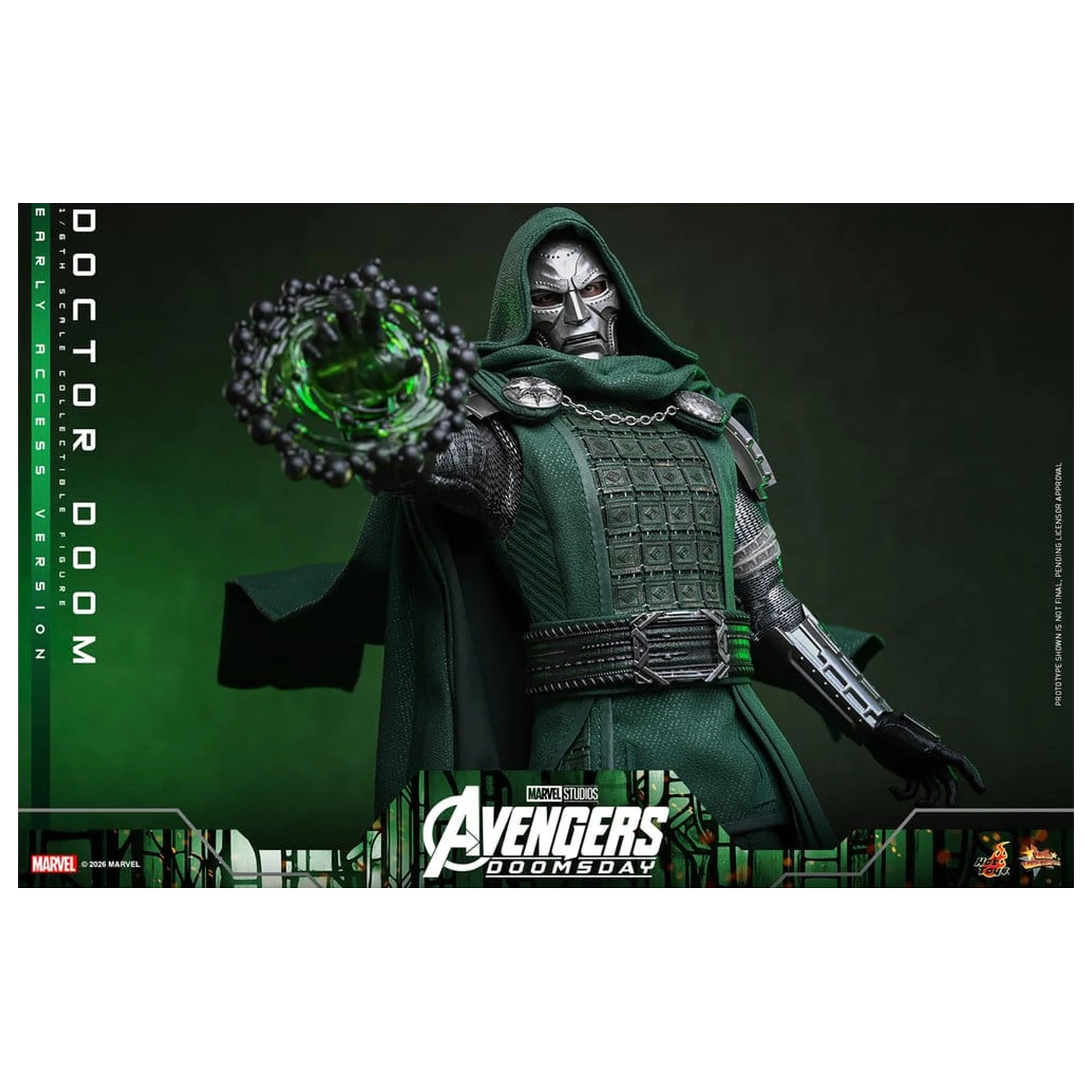 Avengers: Doomsday Movie Masterpiece akční figurka 1/6 Doctor Doom 31 cm fotografii produktu