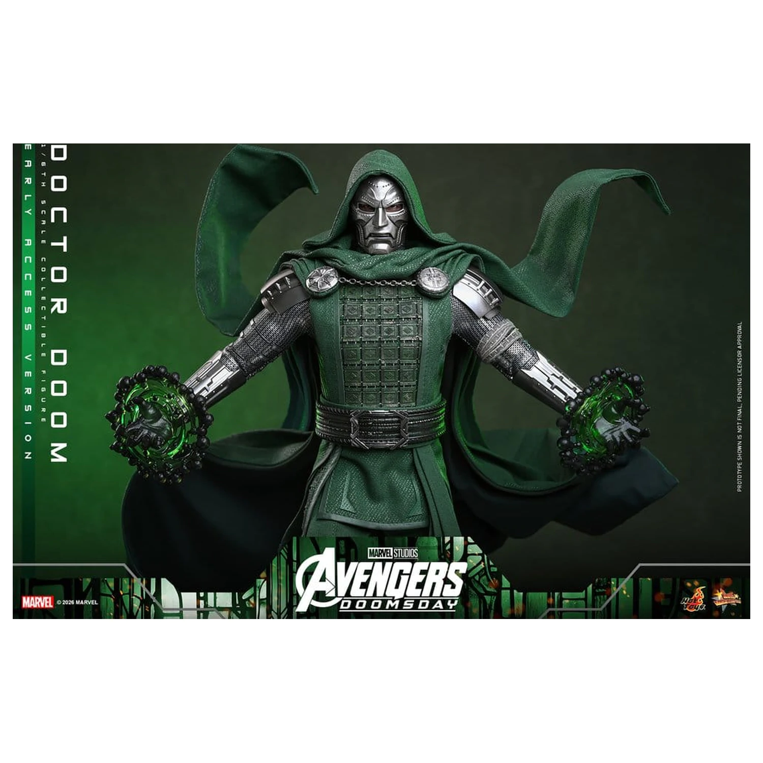 Avengers: Doomsday Movie Masterpiece akční figurka 1/6 Doctor Doom 31 cm fotografii produktu