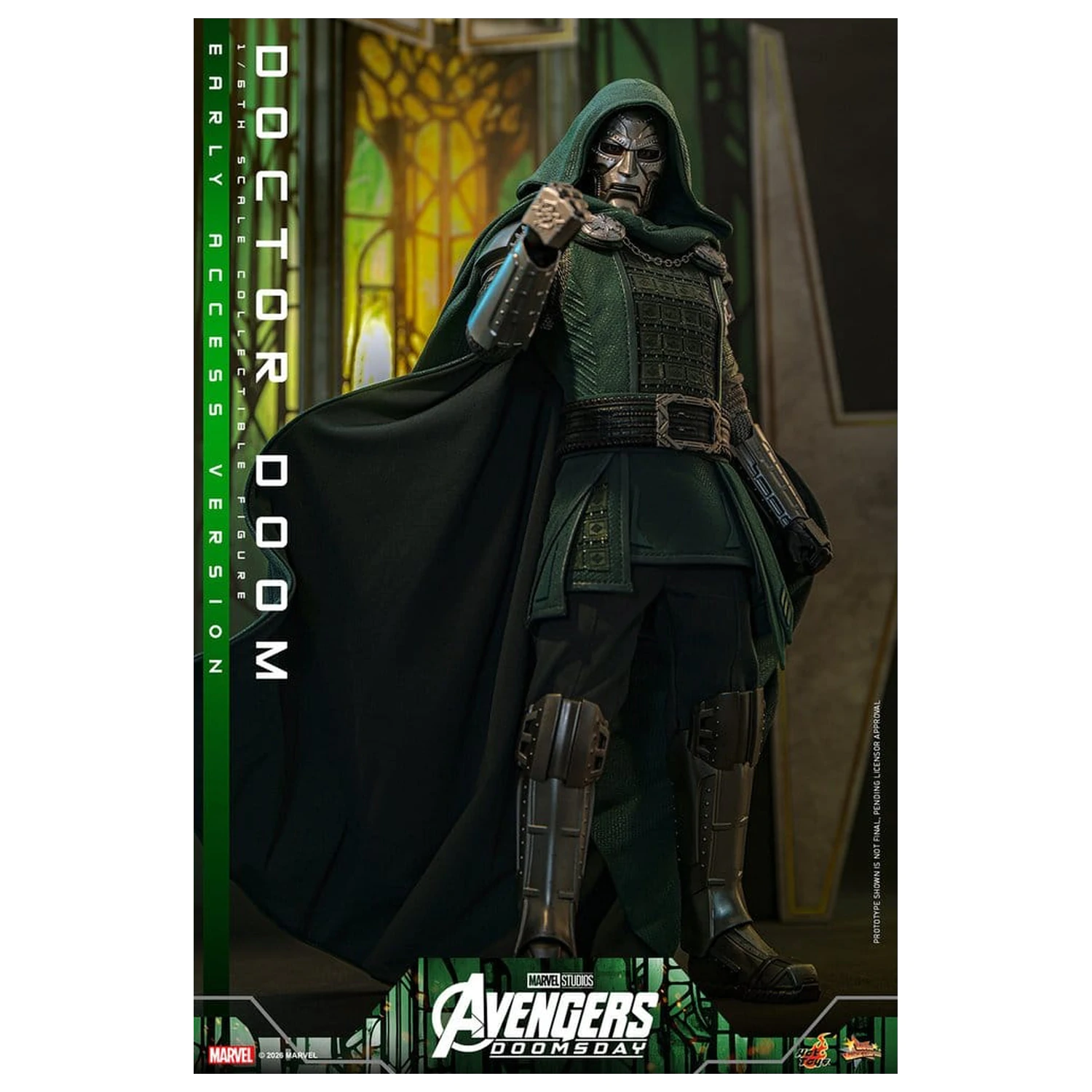 Avengers: Doomsday Movie Masterpiece akční figurka 1/6 Doctor Doom 31 cm fotografii produktu