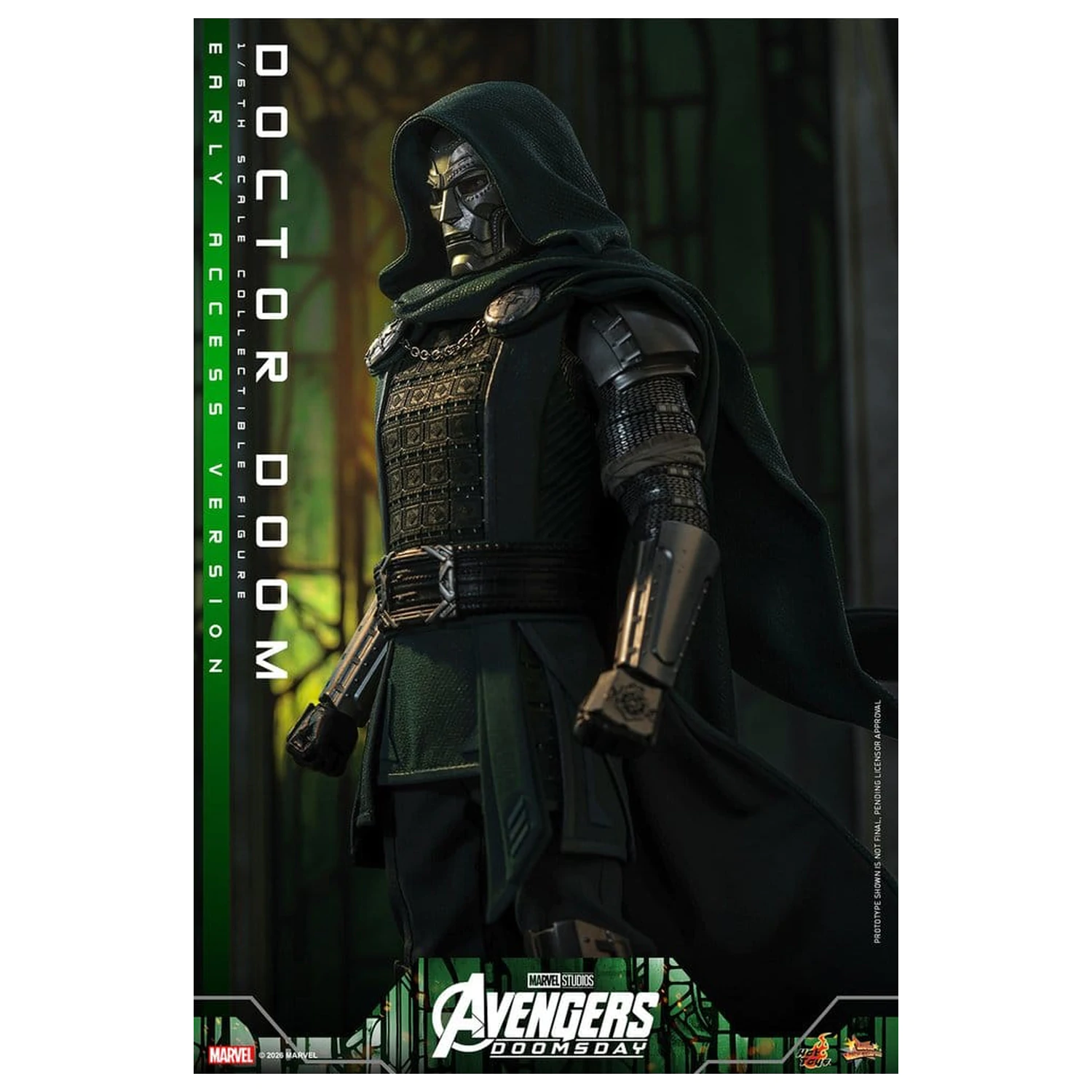 Avengers: Doomsday Movie Masterpiece akční figurka 1/6 Doctor Doom 31 cm fotografii produktu