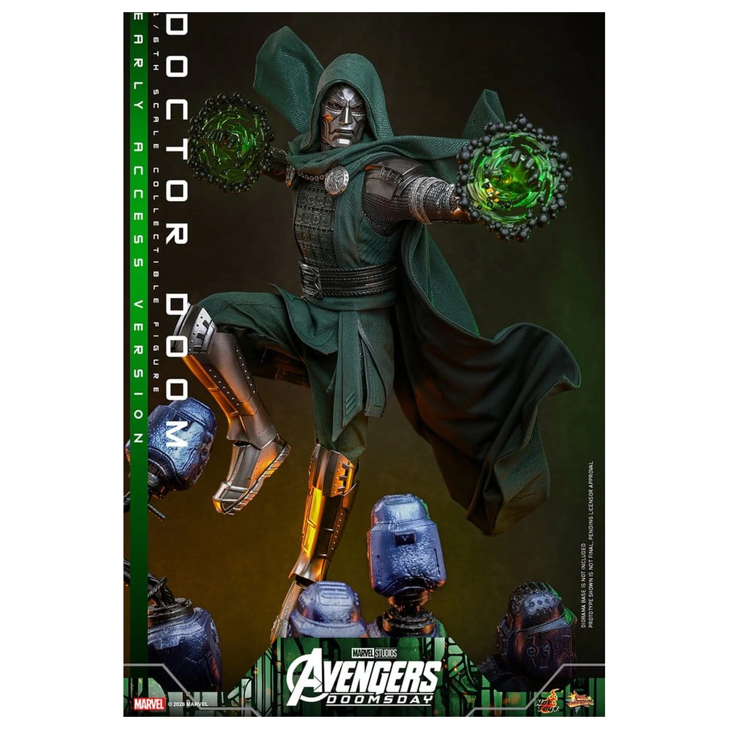 Avengers: Doomsday Movie Masterpiece akční figurka 1/6 Doctor Doom 31 cm fotografii produktu