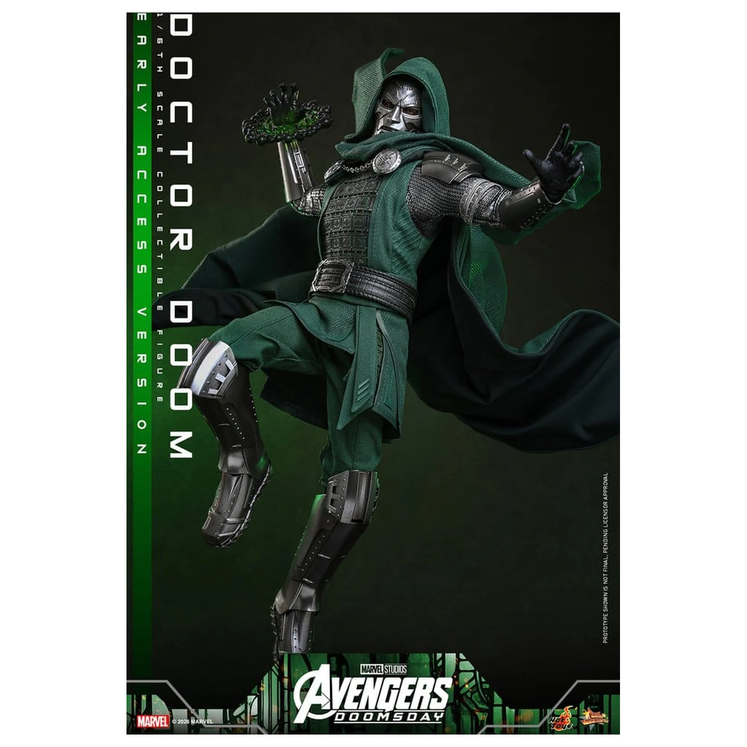Avengers: Doomsday Movie Masterpiece akční figurka 1/6 Doctor Doom 31 cm fotografii produktu