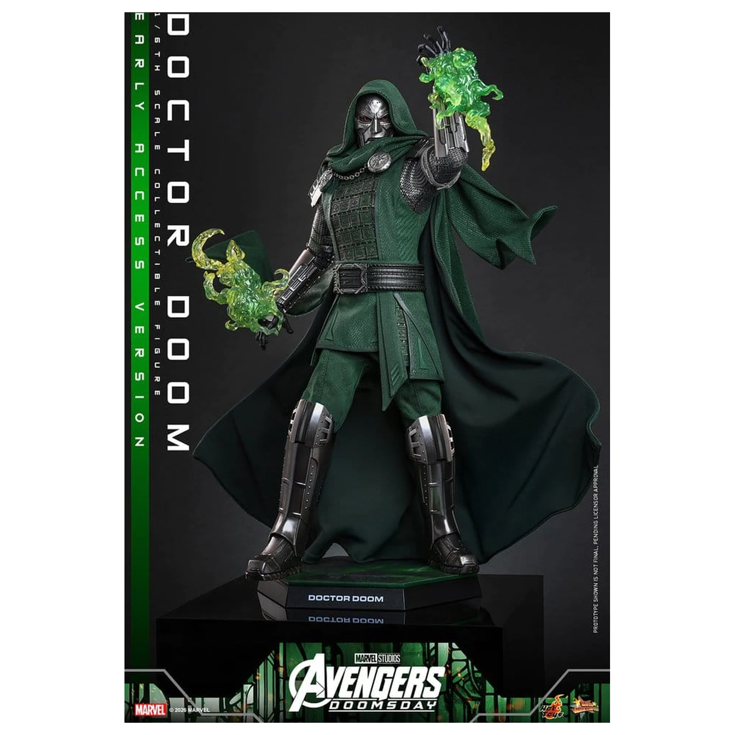 Avengers: Doomsday Movie Masterpiece akční figurka 1/6 Doctor Doom 31 cm fotografii produktu