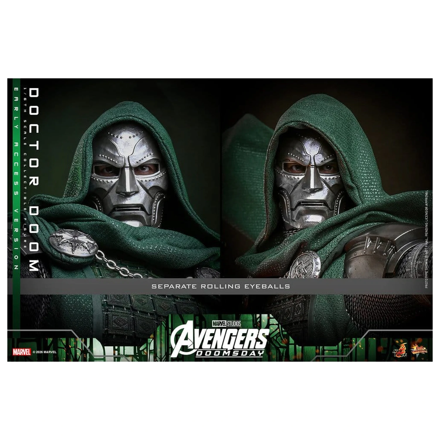 Avengers: Doomsday Movie Masterpiece akční figurka 1/6 Doctor Doom 31 cm fotografii produktu