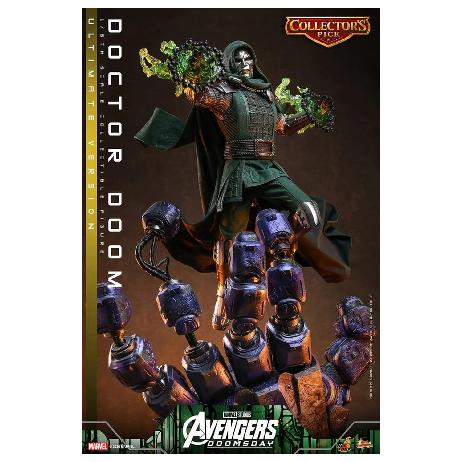 Avengers: Doomsday Movie Masterpiece akční figurka 1/6 Doctor Doom (Ultimate Version) 31 cm fotografii produktu