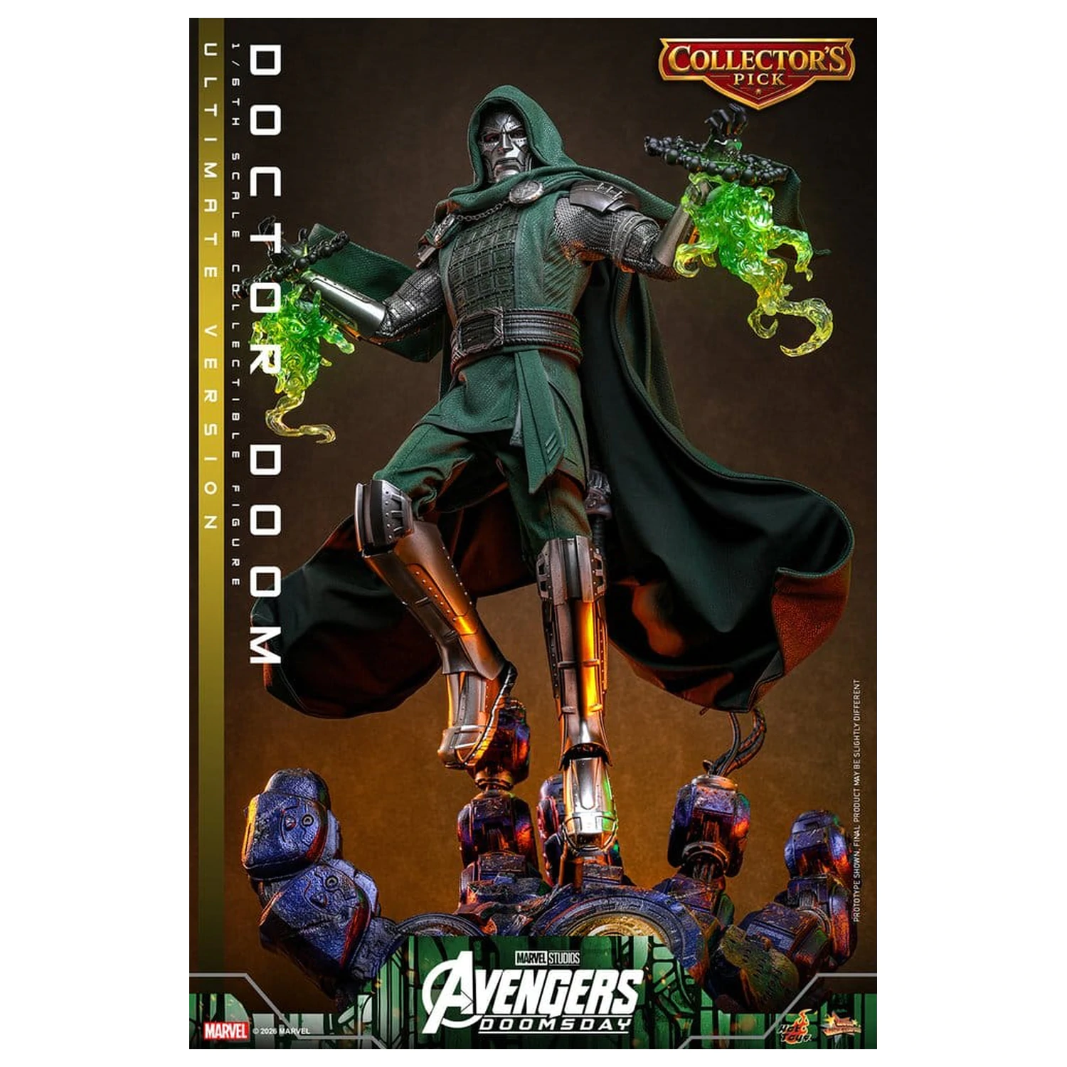Avengers: Doomsday Movie Masterpiece akční figurka 1/6 Doctor Doom (Ultimate Version) 31 cm fotografii produktu