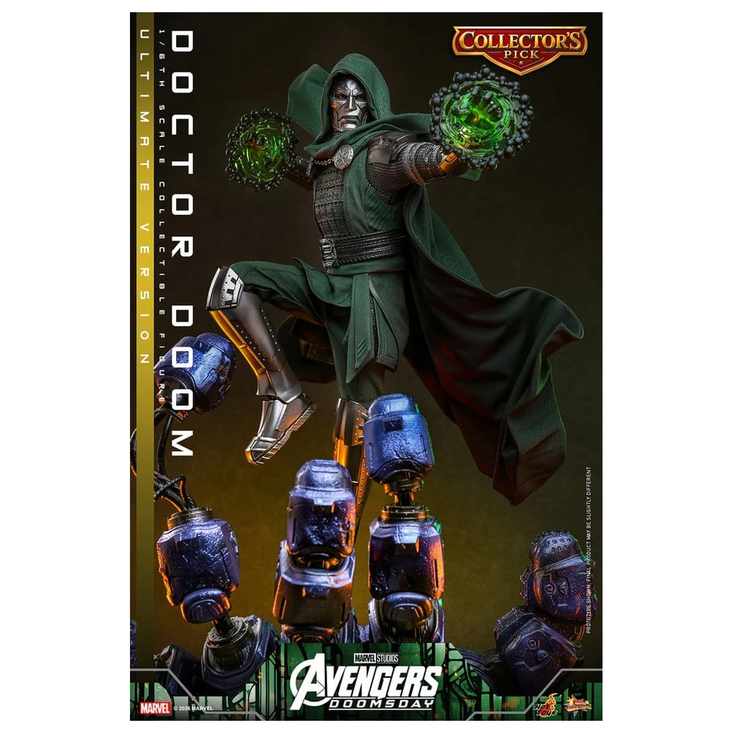 Avengers: Doomsday Movie Masterpiece akční figurka 1/6 Doctor Doom (Ultimate Version) 31 cm fotografii produktu