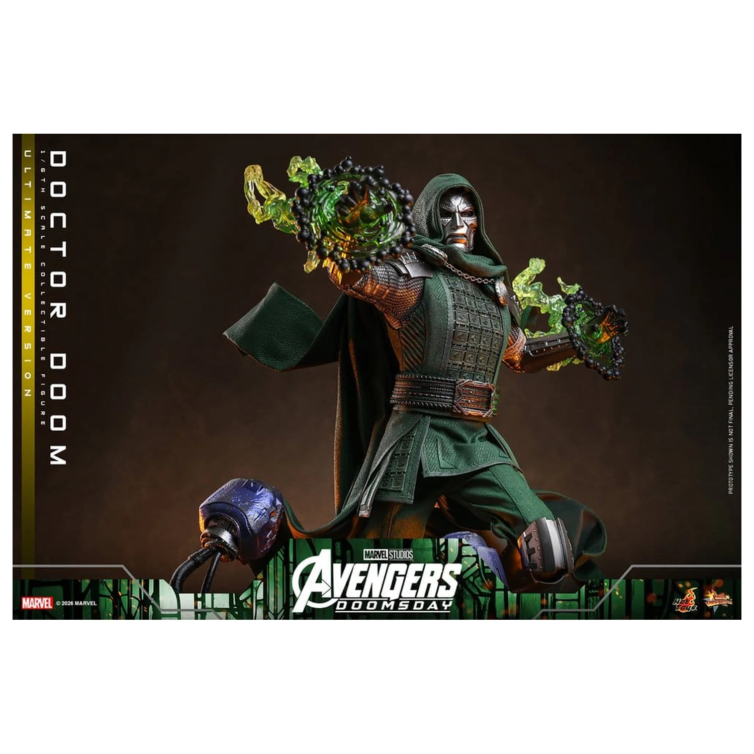 Avengers: Doomsday Movie Masterpiece akční figurka 1/6 Doctor Doom (Ultimate Version) 31 cm fotografii produktu