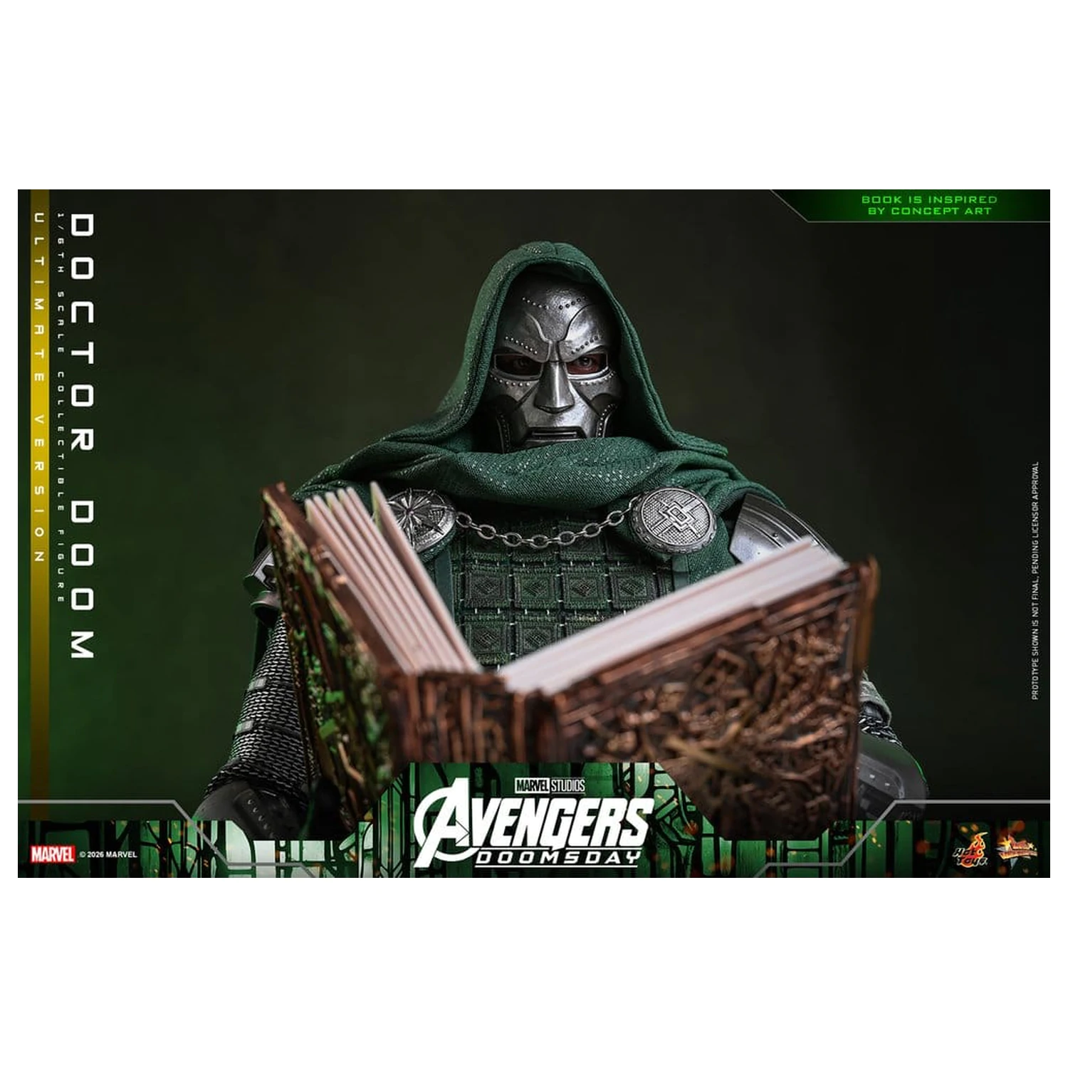 Avengers: Doomsday Movie Masterpiece akční figurka 1/6 Doctor Doom (Ultimate Version) 31 cm fotografii produktu