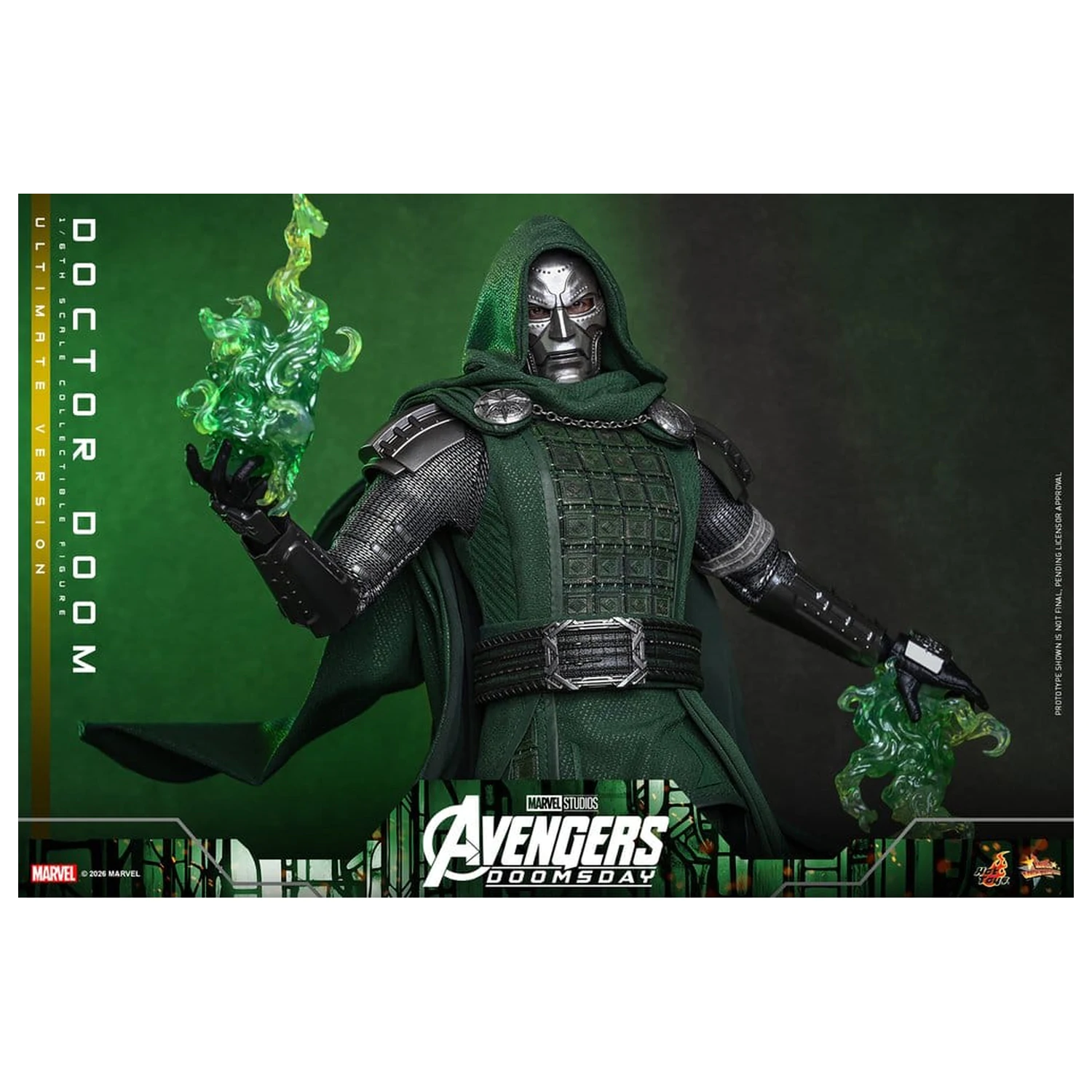 Avengers: Doomsday Movie Masterpiece akční figurka 1/6 Doctor Doom (Ultimate Version) 31 cm fotografii produktu
