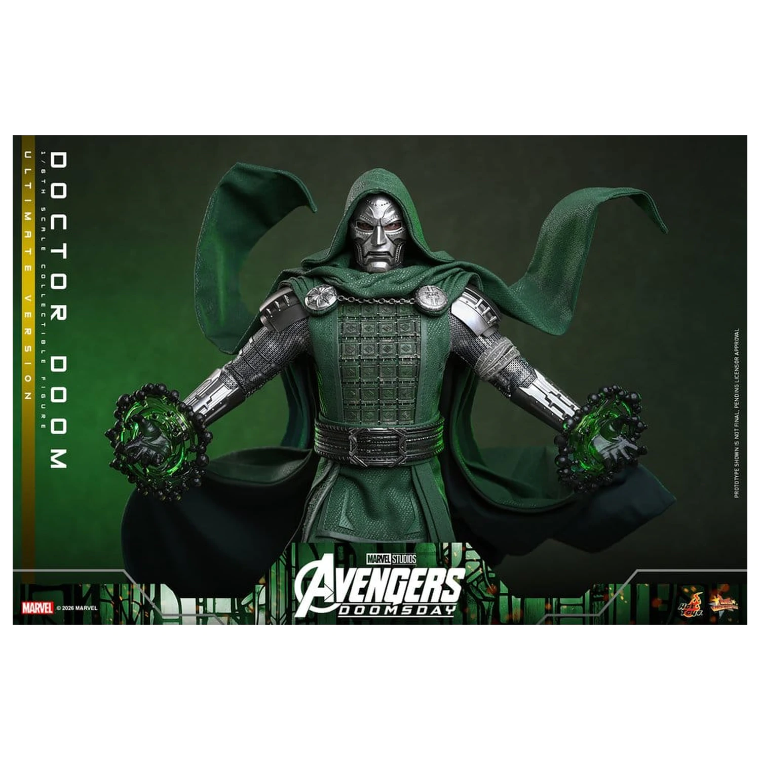 Avengers: Doomsday Movie Masterpiece akční figurka 1/6 Doctor Doom (Ultimate Version) 31 cm fotografii produktu