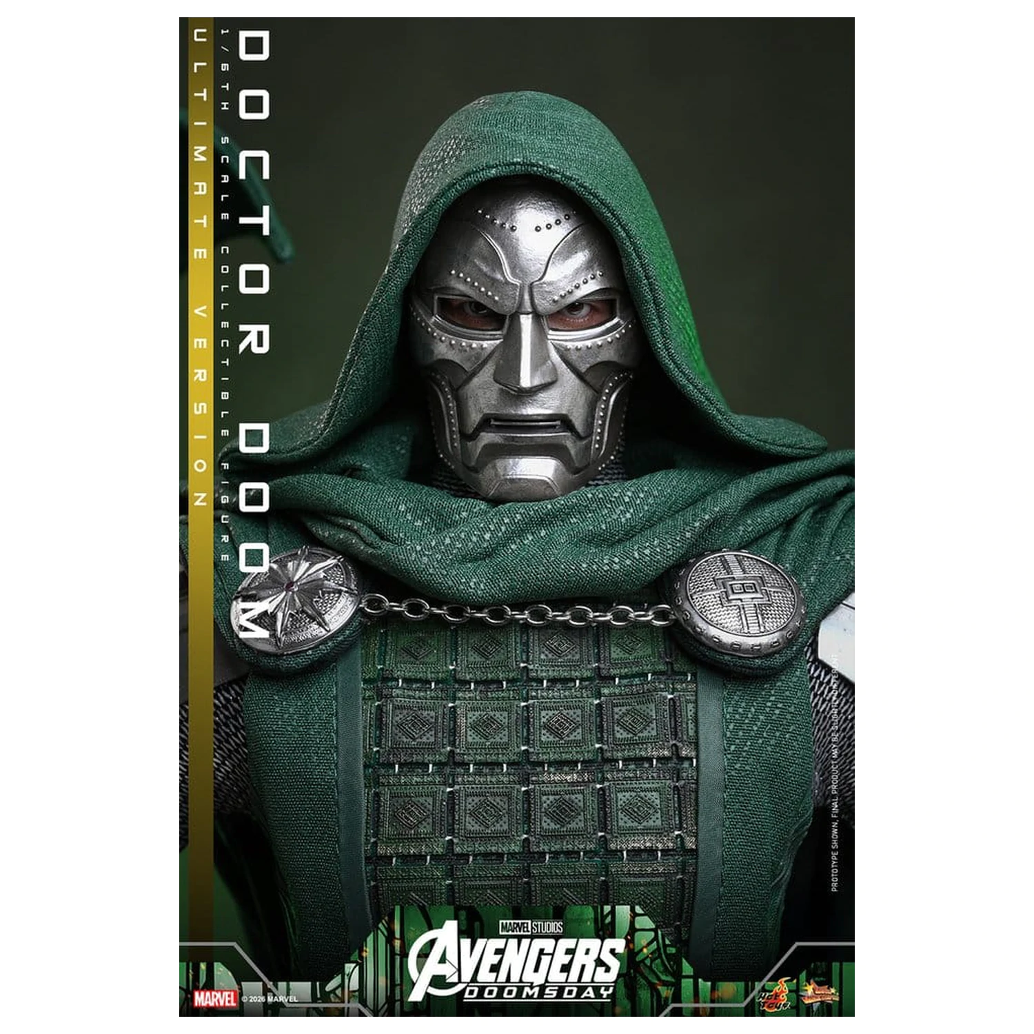 Avengers: Doomsday Movie Masterpiece akční figurka 1/6 Doctor Doom (Ultimate Version) 31 cm fotografii produktu
