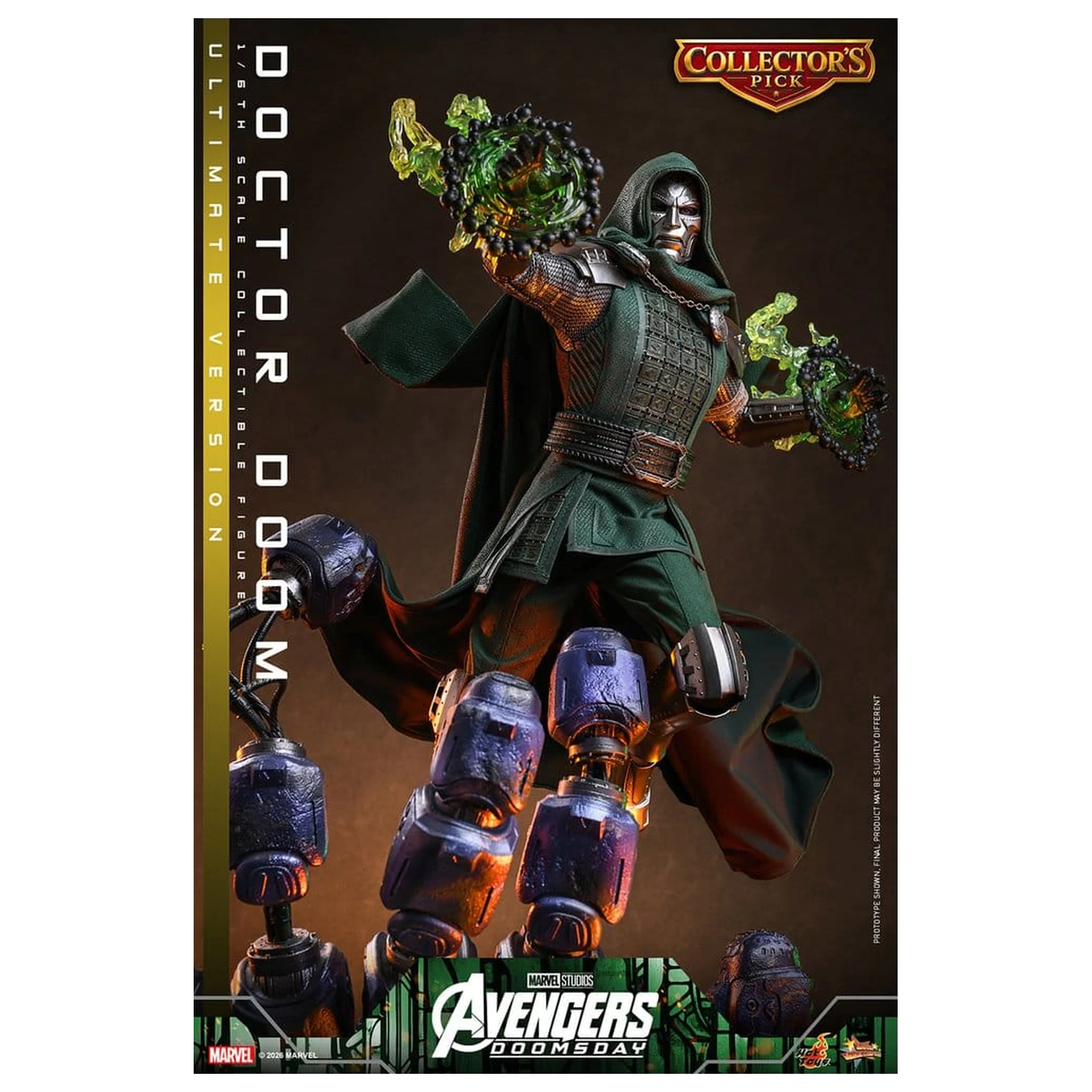 Avengers: Doomsday Movie Masterpiece akční figurka 1/6 Doctor Doom (Ultimate Version) 31 cm fotografii produktu