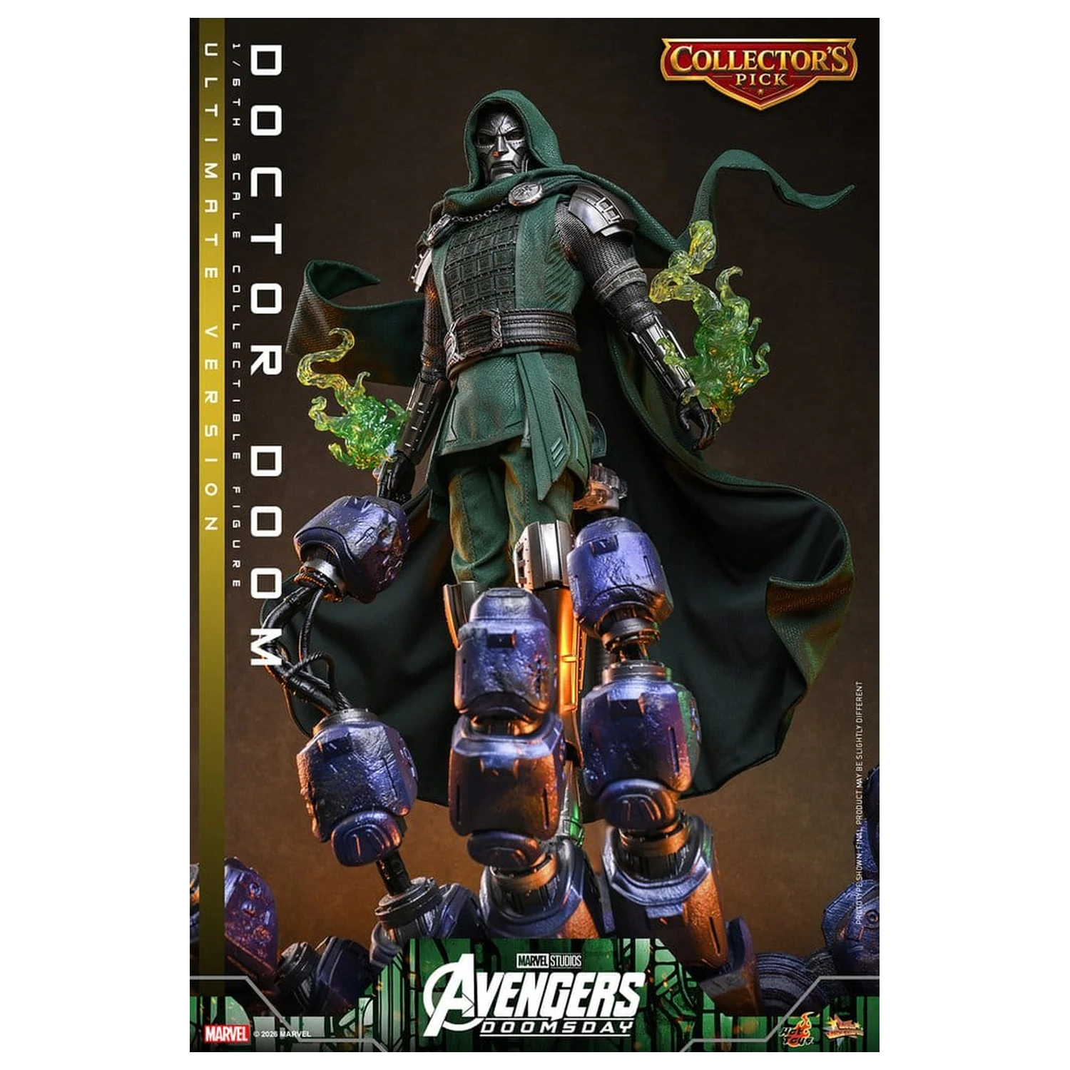 Avengers: Doomsday Movie Masterpiece akční figurka 1/6 Doctor Doom (Ultimate Version) 31 cm fotografii produktu