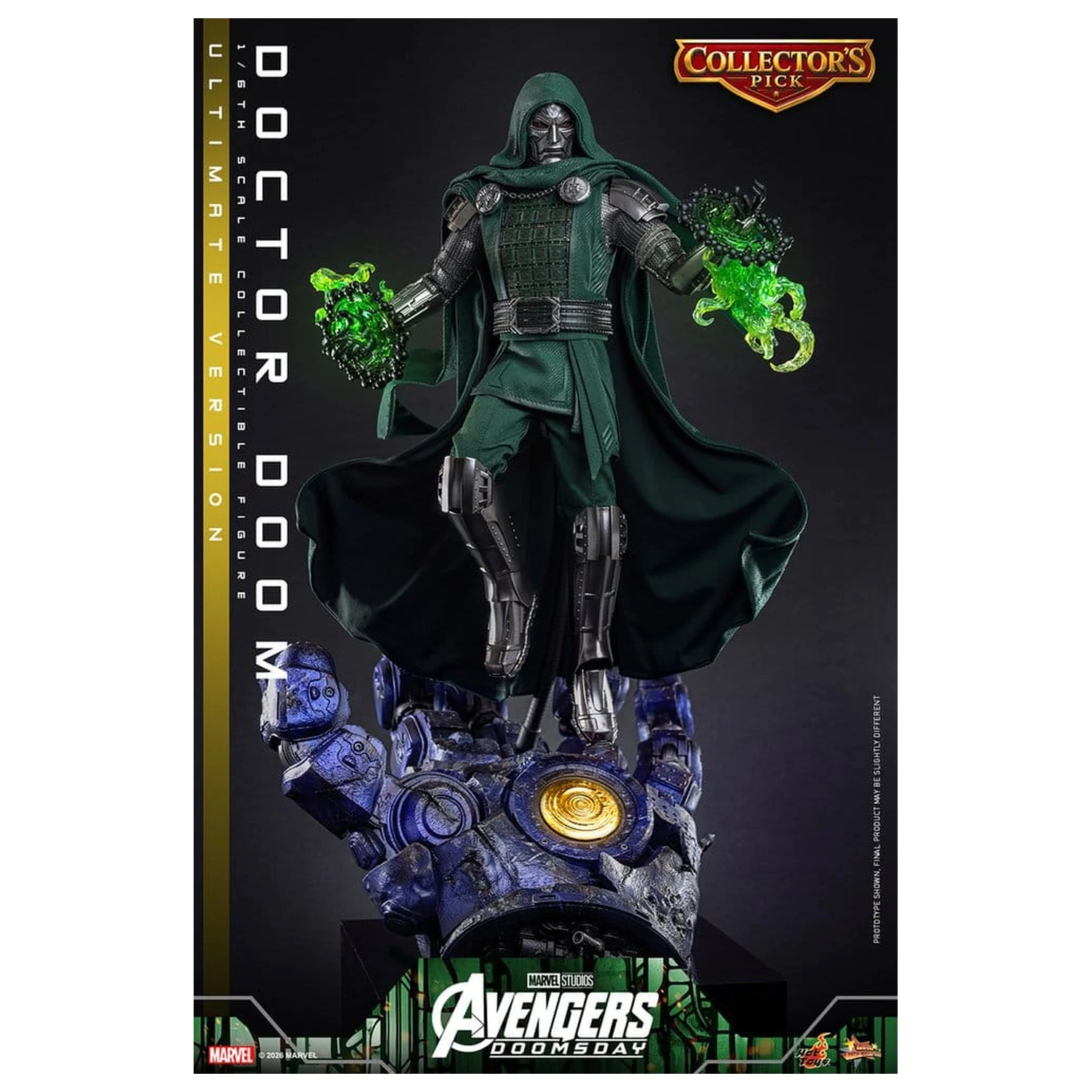 Avengers: Doomsday Movie Masterpiece akční figurka 1/6 Doctor Doom (Ultimate Version) 31 cm fotografii produktu