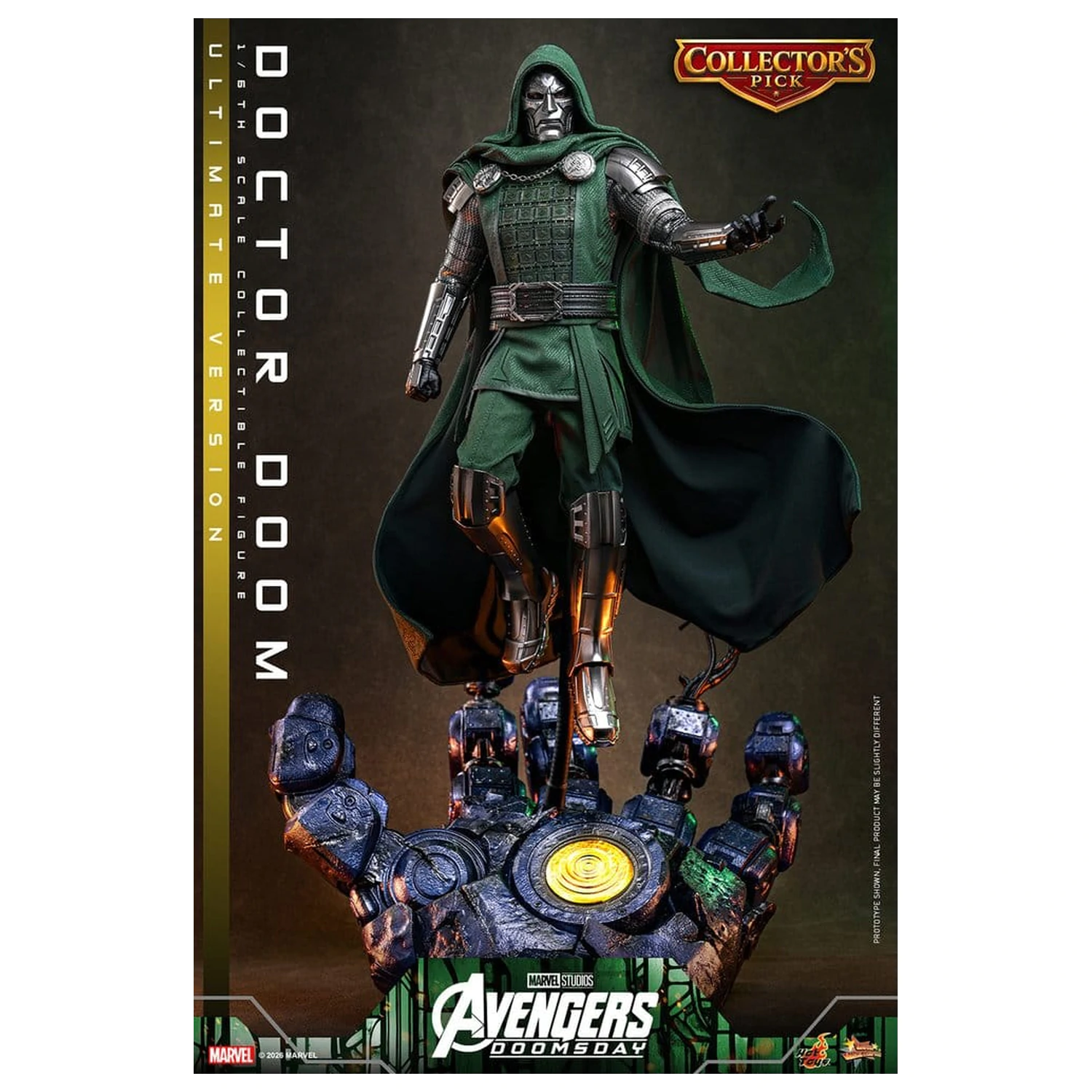 Avengers: Doomsday Movie Masterpiece akční figurka 1/6 Doctor Doom (Ultimate Version) 31 cm fotografii produktu