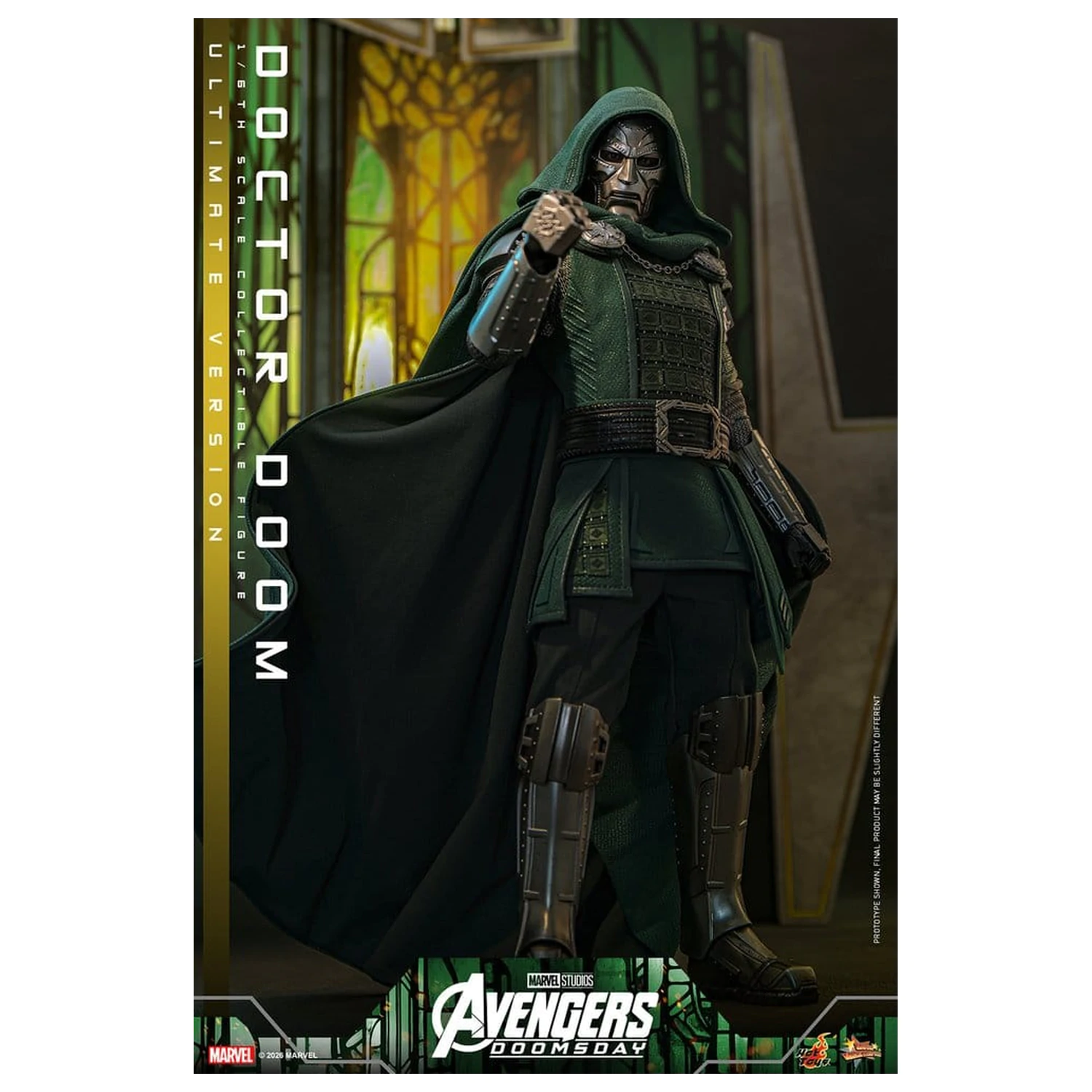 Avengers: Doomsday Movie Masterpiece akční figurka 1/6 Doctor Doom (Ultimate Version) 31 cm fotografii produktu