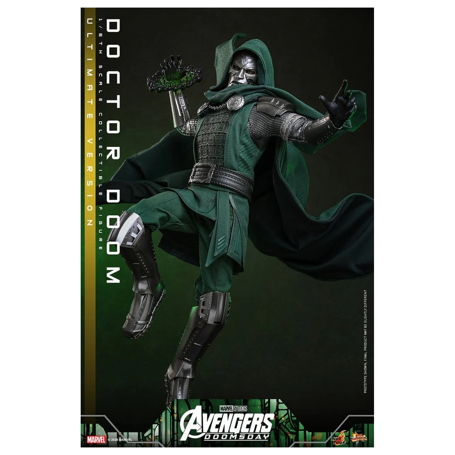 Avengers: Doomsday Movie Masterpiece akční figurka 1/6 Doctor Doom (Ultimate Version) 31 cm fotografii produktu