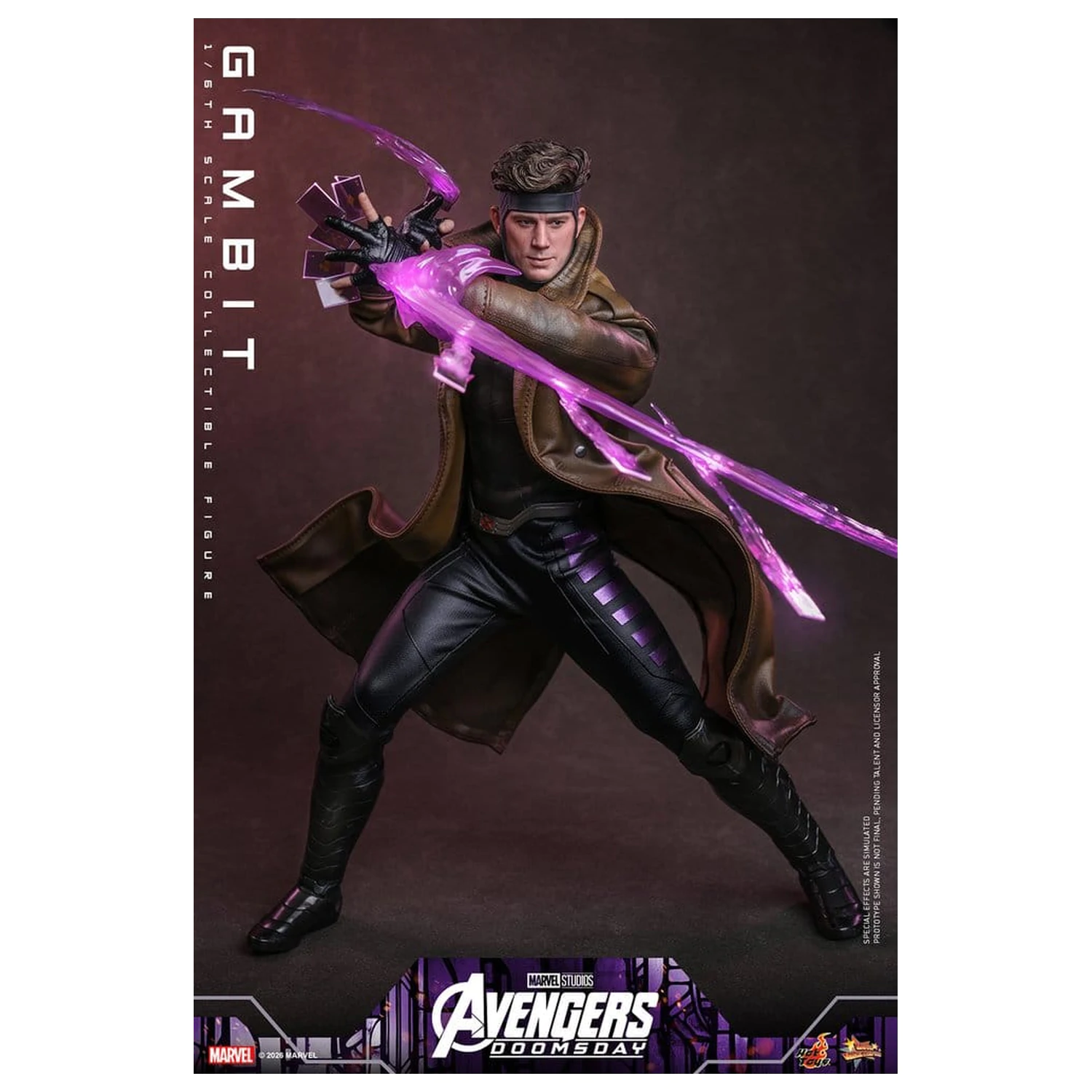 Avengers: Doomsday Movie Masterpiece akční figurka 1/6 Gambit 31 cm fotografii produktu