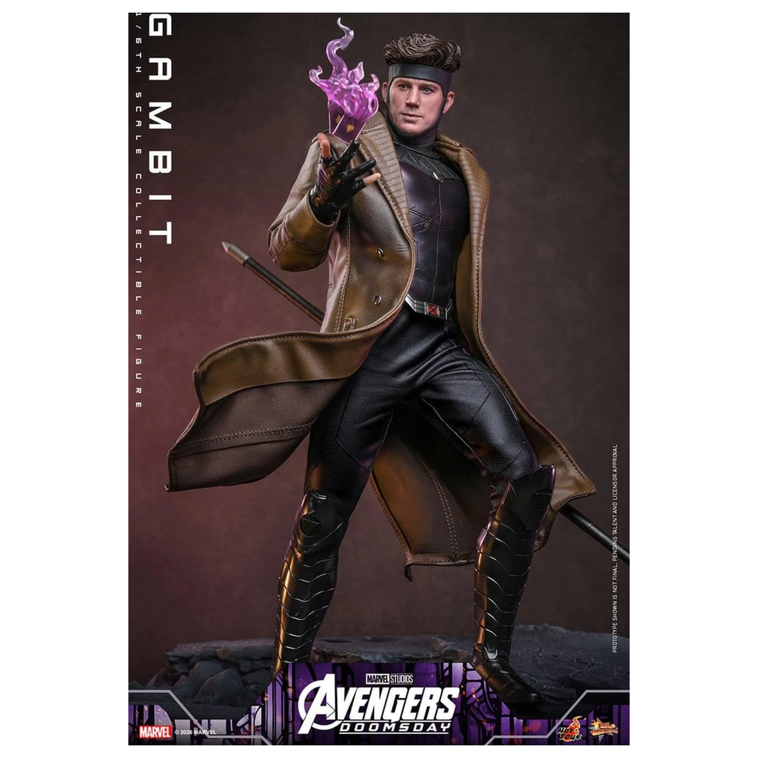 Avengers: Doomsday Movie Masterpiece akční figurka 1/6 Gambit 31 cm fotografii produktu