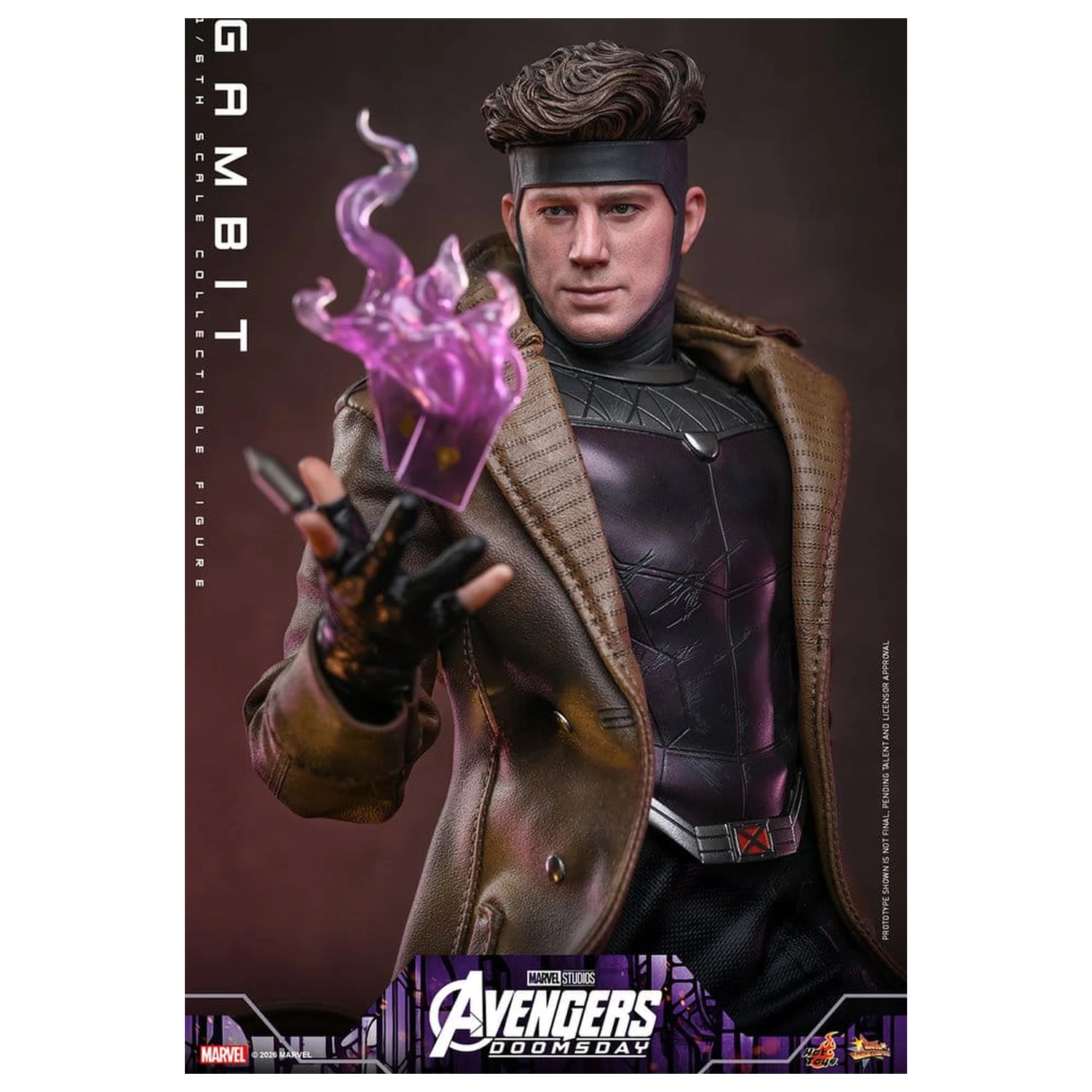 Avengers: Doomsday Movie Masterpiece akční figurka 1/6 Gambit 31 cm fotografii produktu