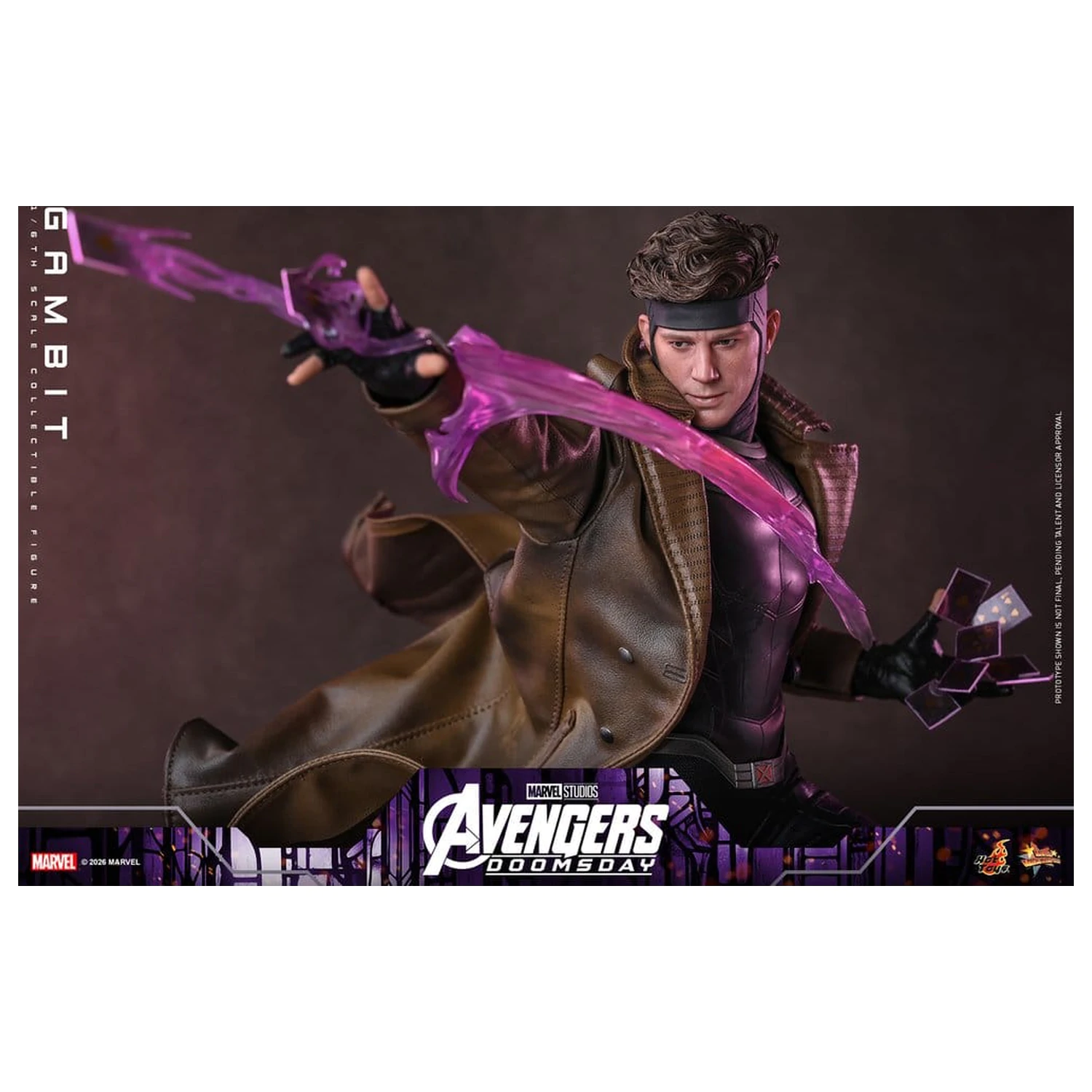 Avengers: Doomsday Movie Masterpiece akční figurka 1/6 Gambit 31 cm fotografii produktu