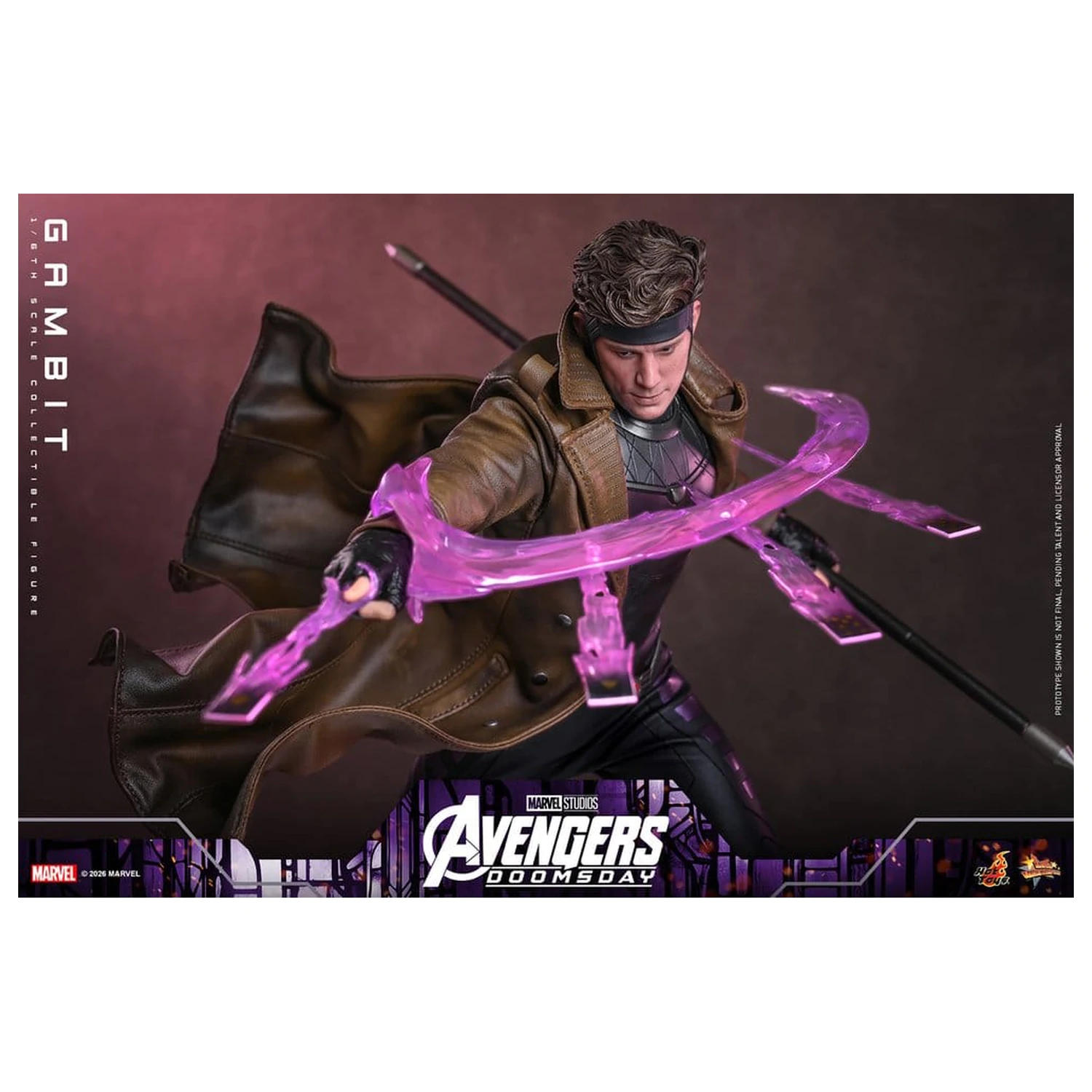 Avengers: Doomsday Movie Masterpiece akční figurka 1/6 Gambit 31 cm fotografii produktu