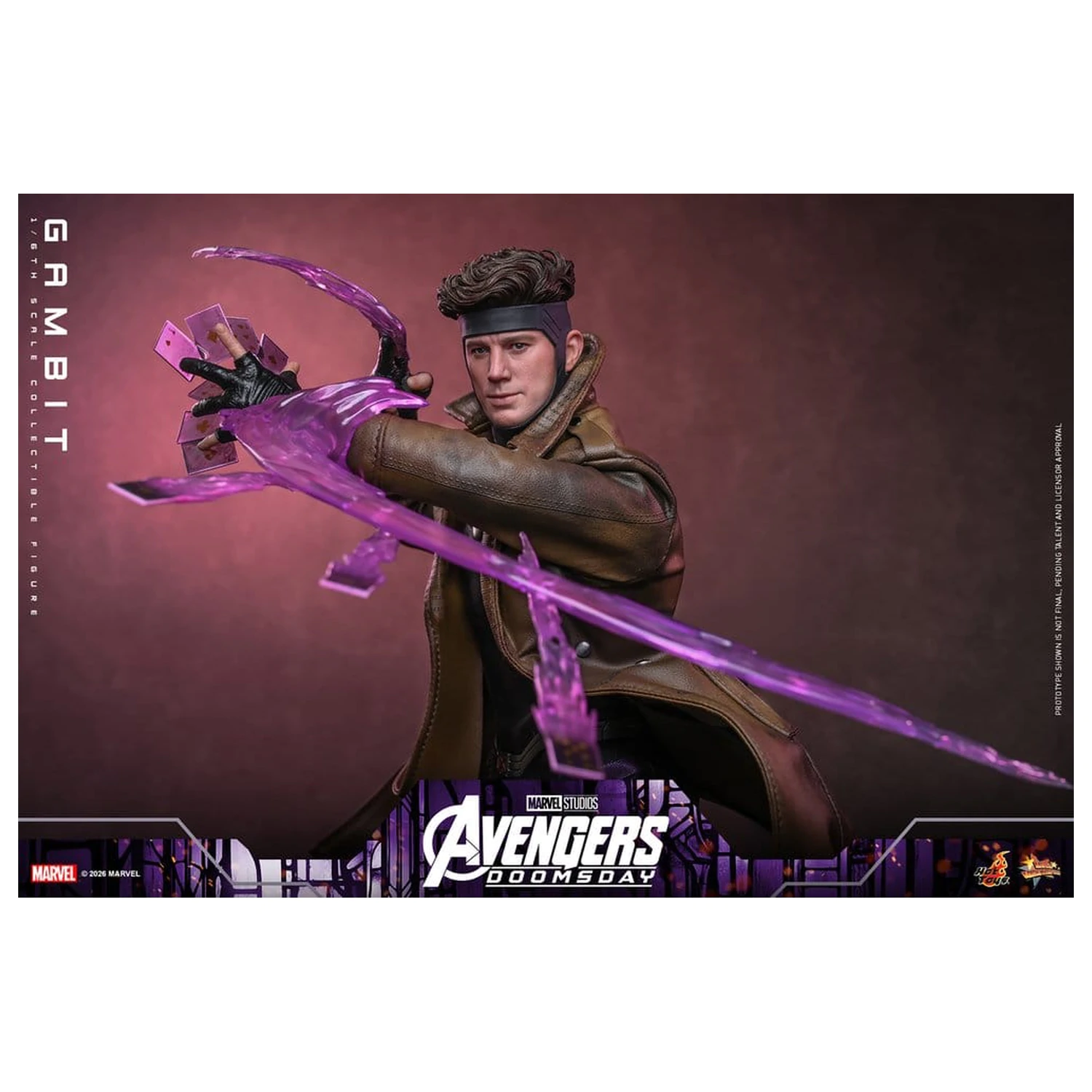 Avengers: Doomsday Movie Masterpiece akční figurka 1/6 Gambit 31 cm fotografii produktu