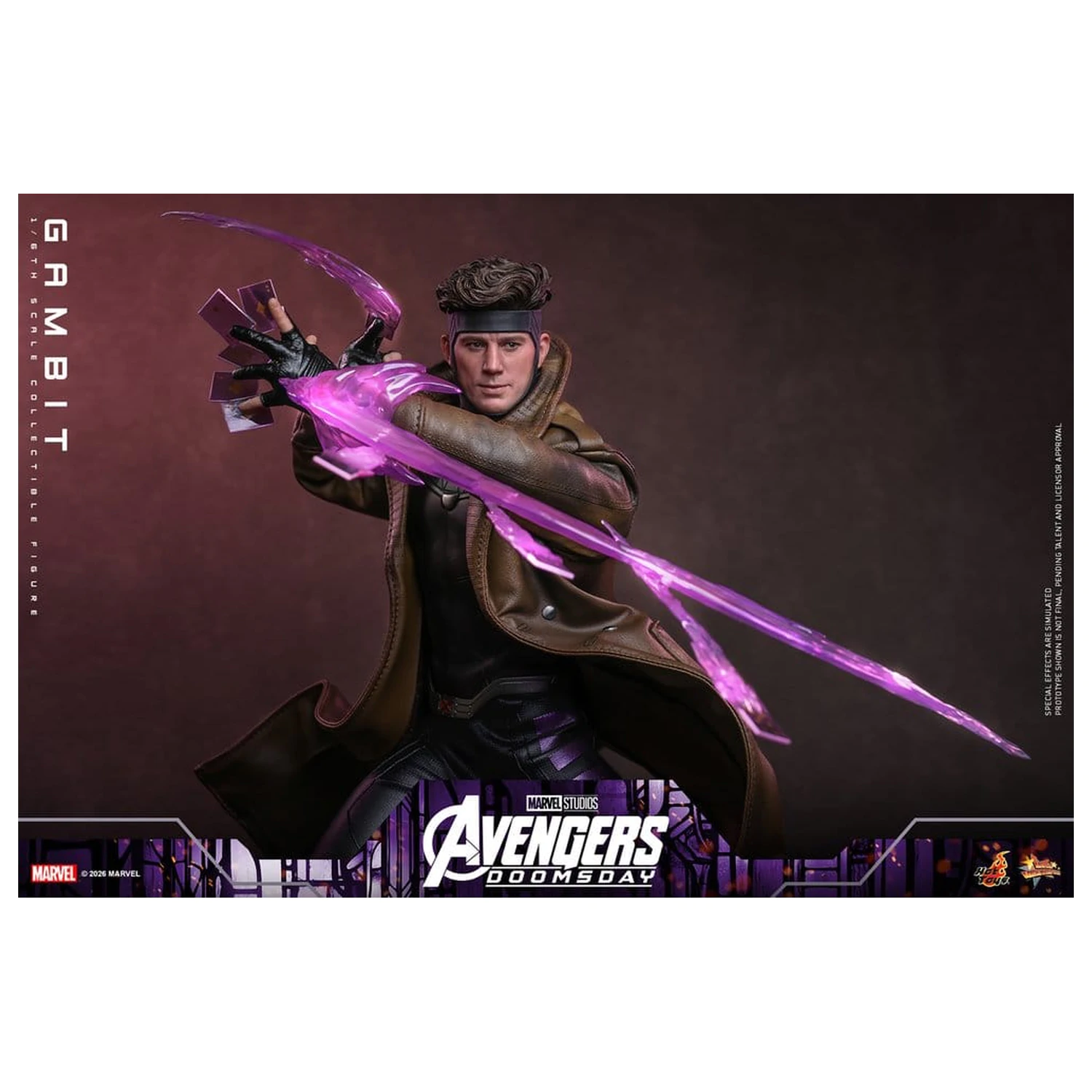 Avengers: Doomsday Movie Masterpiece akční figurka 1/6 Gambit 31 cm fotografii produktu