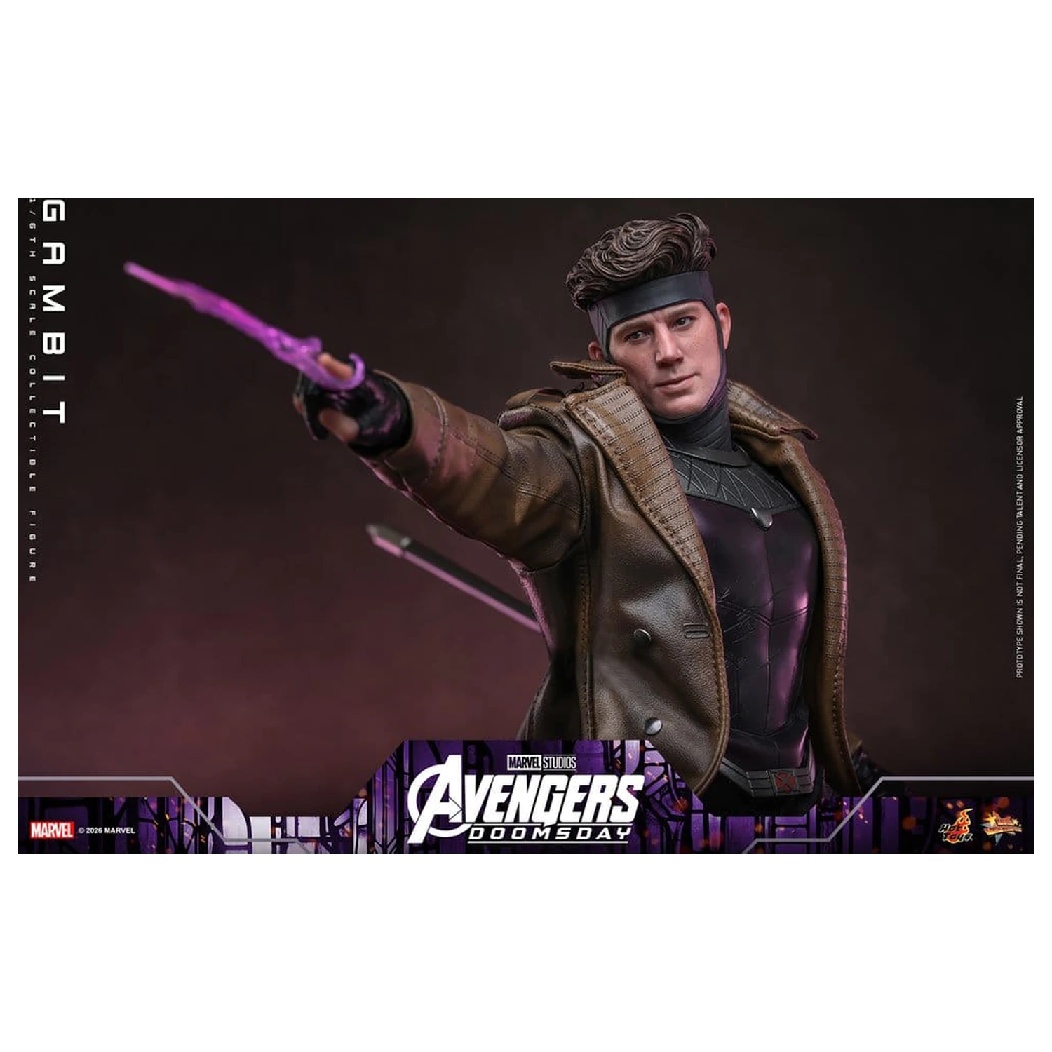 Avengers: Doomsday Movie Masterpiece akční figurka 1/6 Gambit 31 cm fotografii produktu